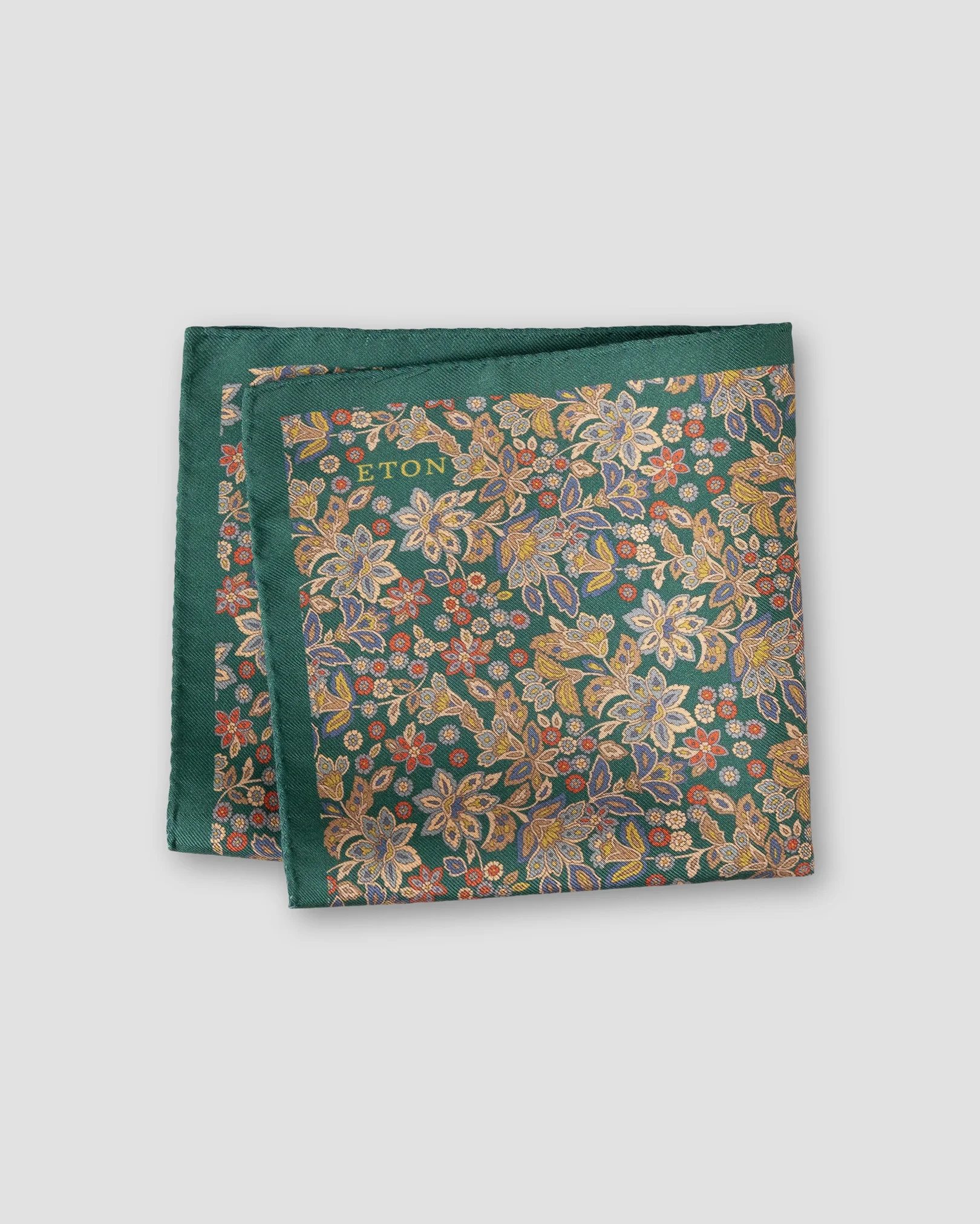 Eton - floral silk pocket square