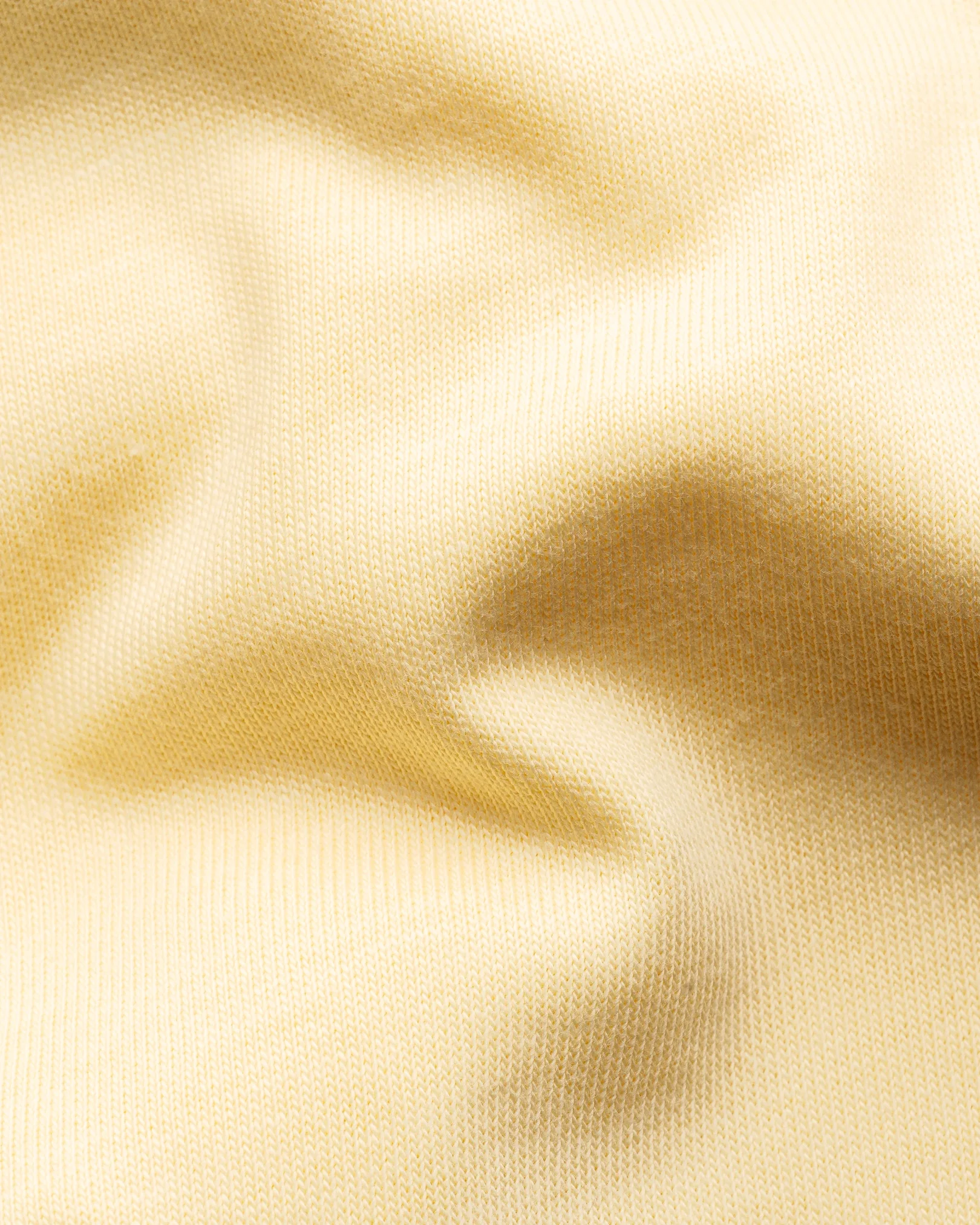 Eton - yellow single jersey supima t shirt