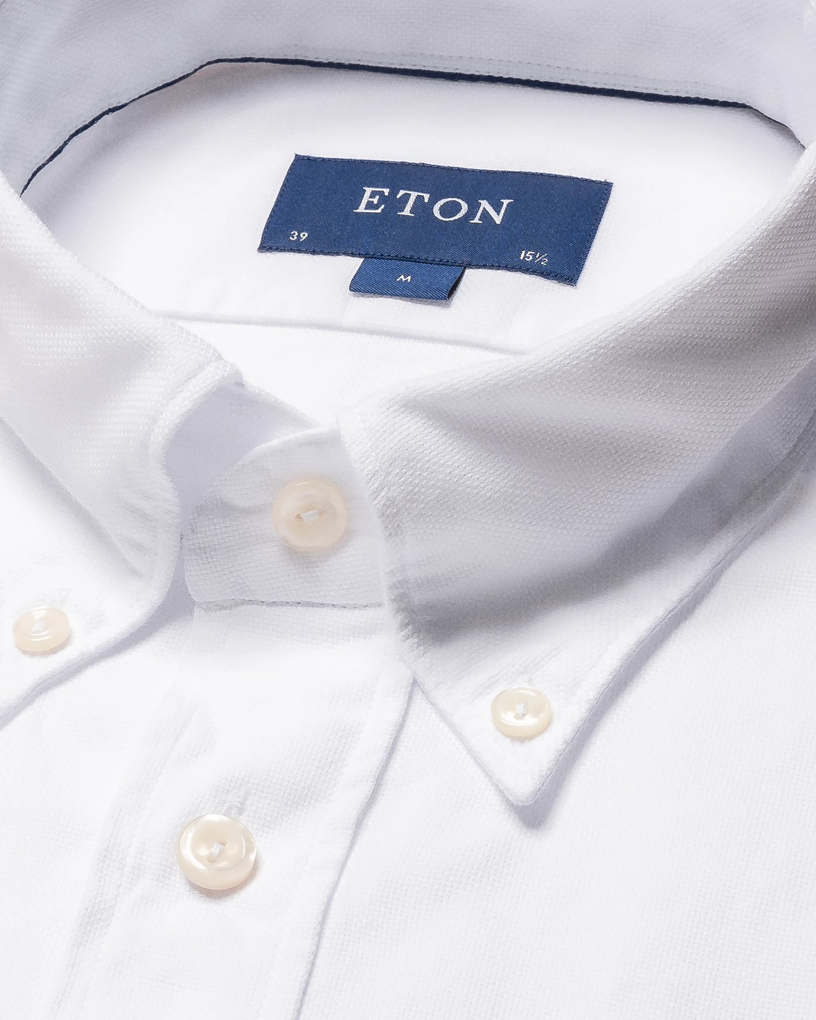 Eton - white oxford