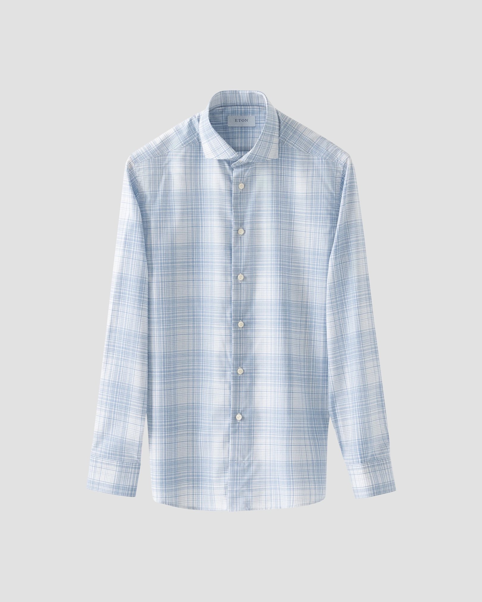 Eton - light blue twill melange