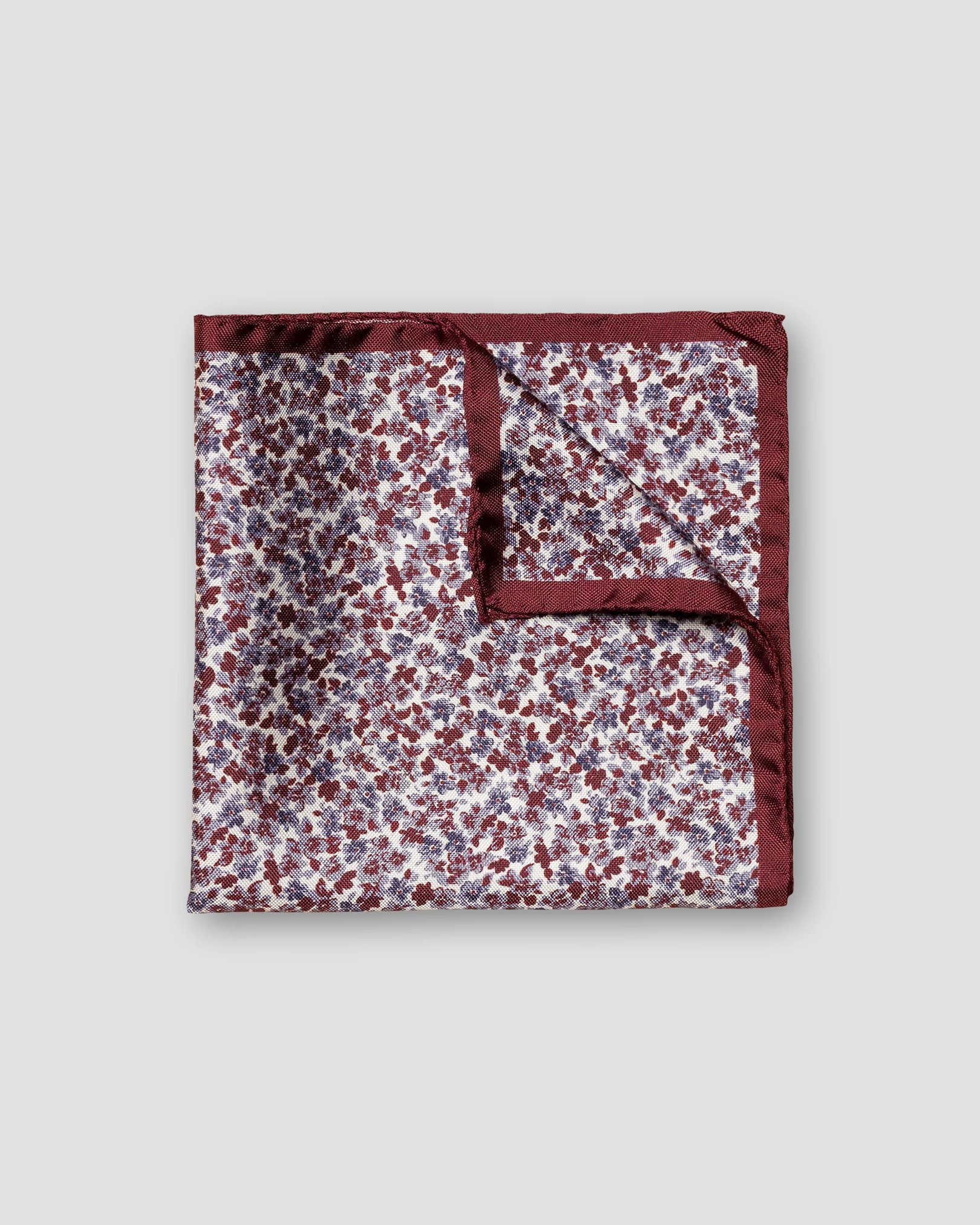 Eton - dark purple pocket square