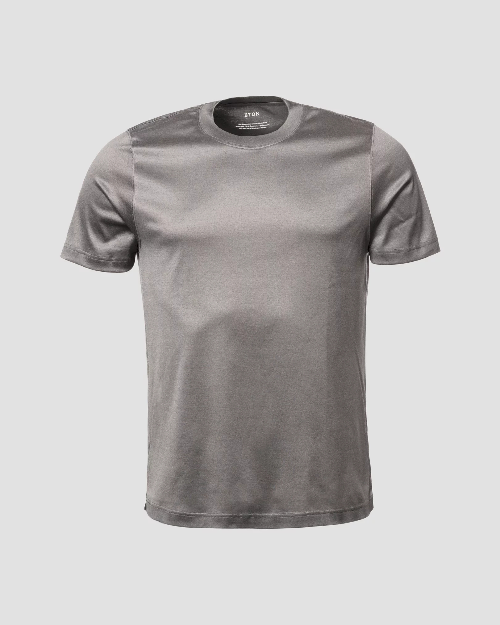 Grey Filo di Scozia T-Shirt - Eton