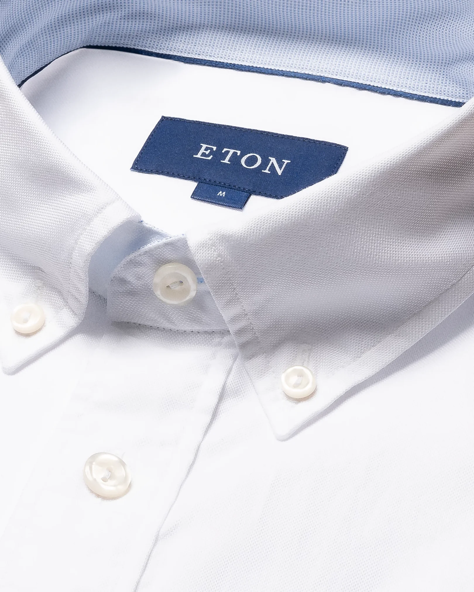 Eton - white oxford button down shirt