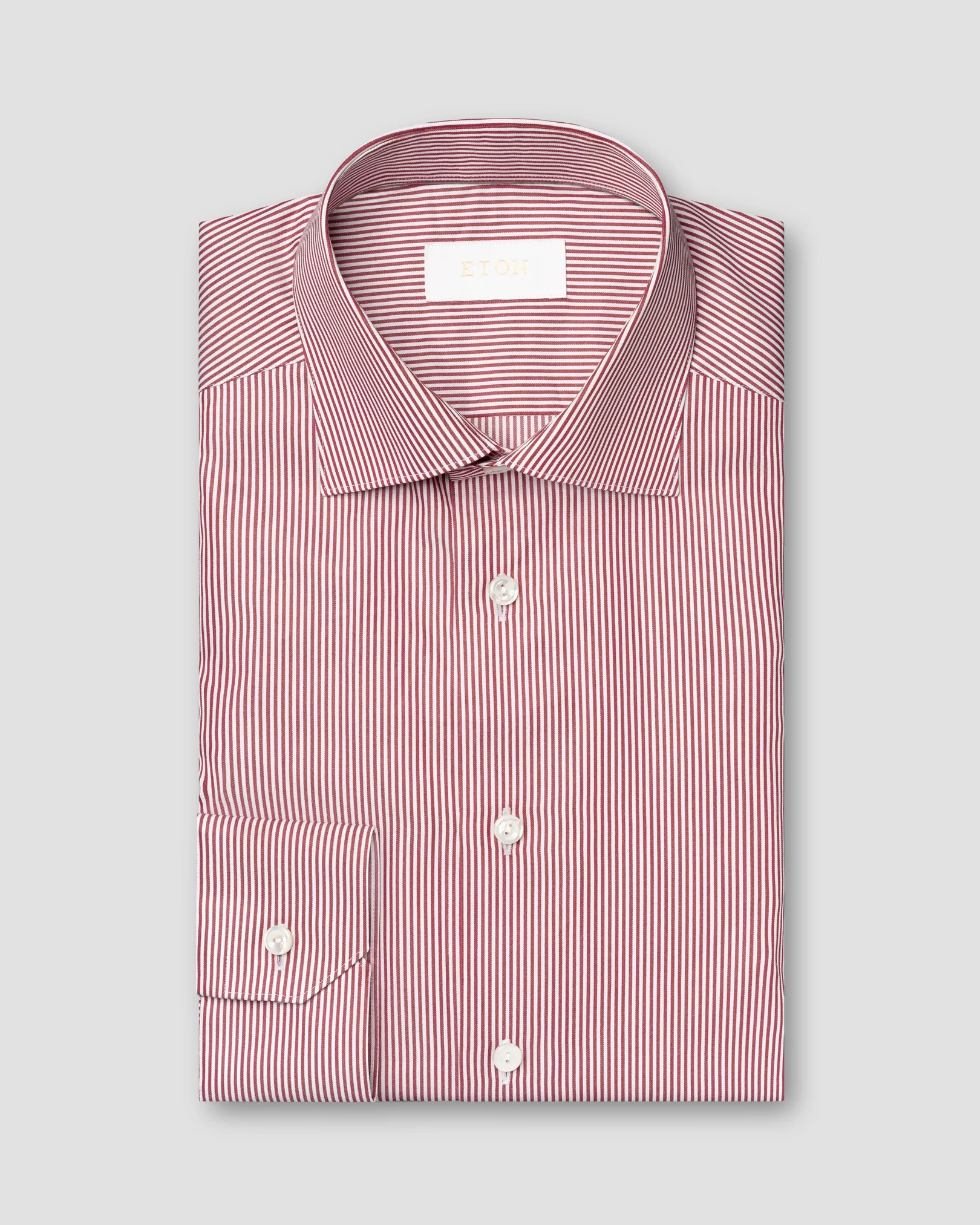 Eton - Chemise en sergé rayé sophistiqué