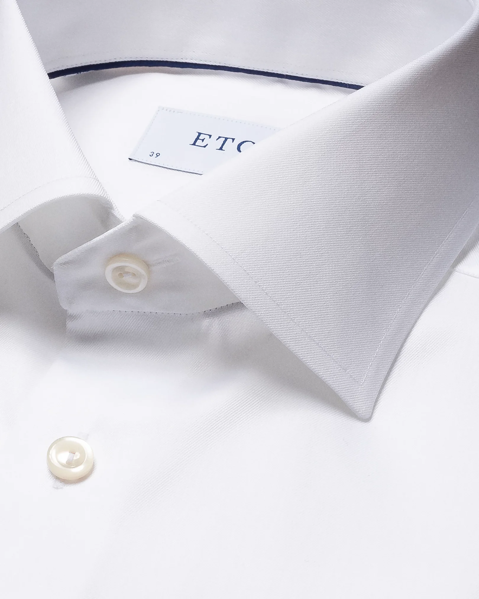 Eton - white signature twill vday