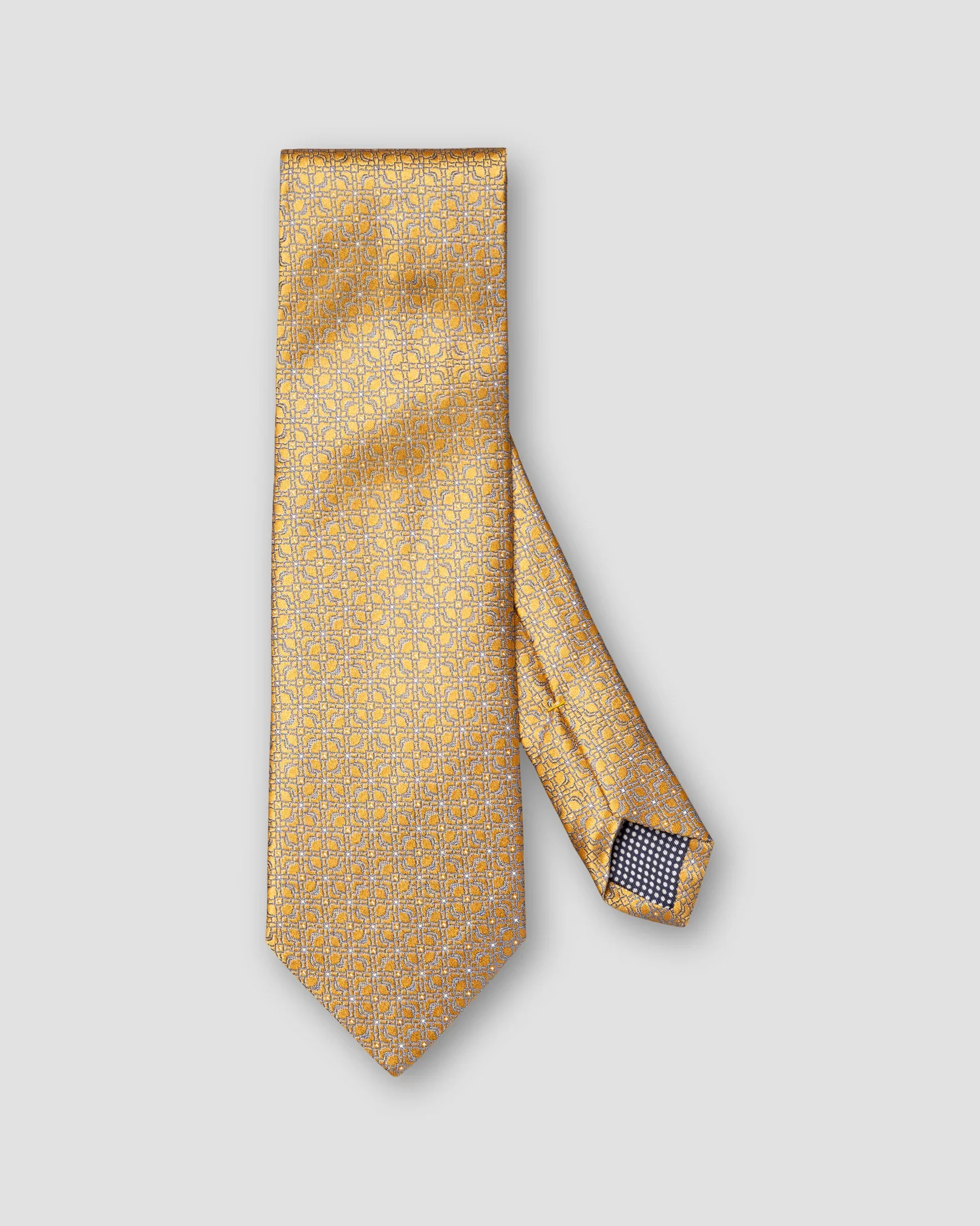 Eton - yellow floral woven silk