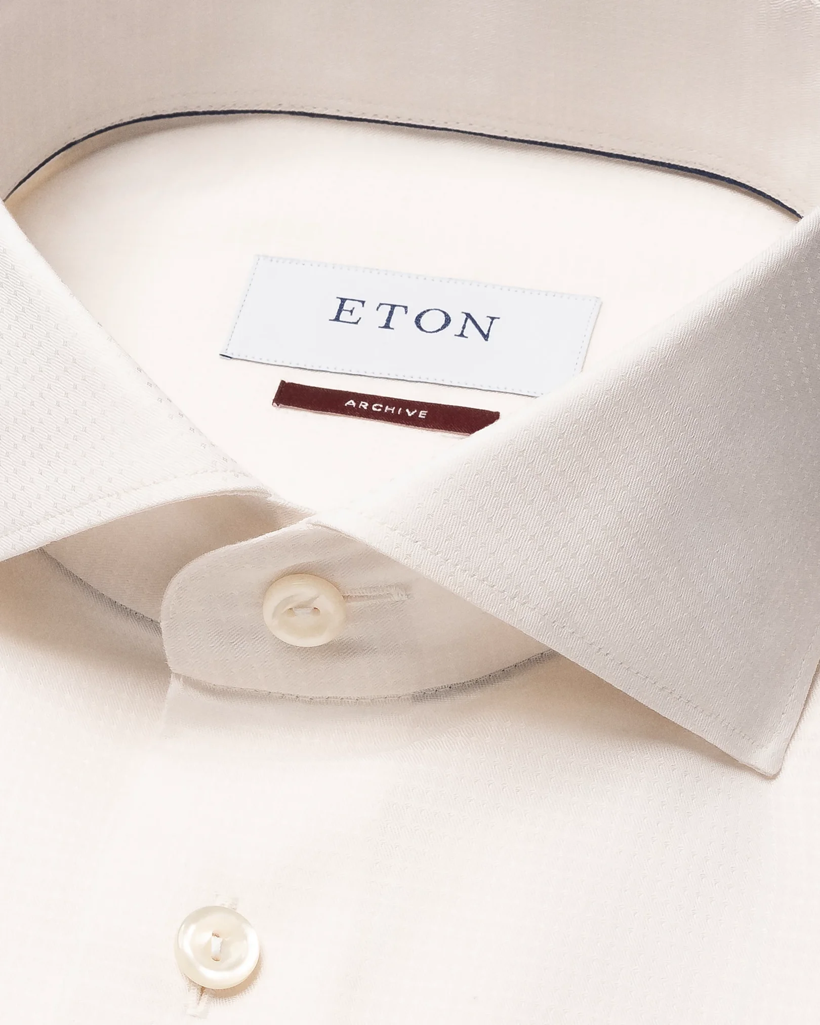 Eton - pin dot dobby shirt