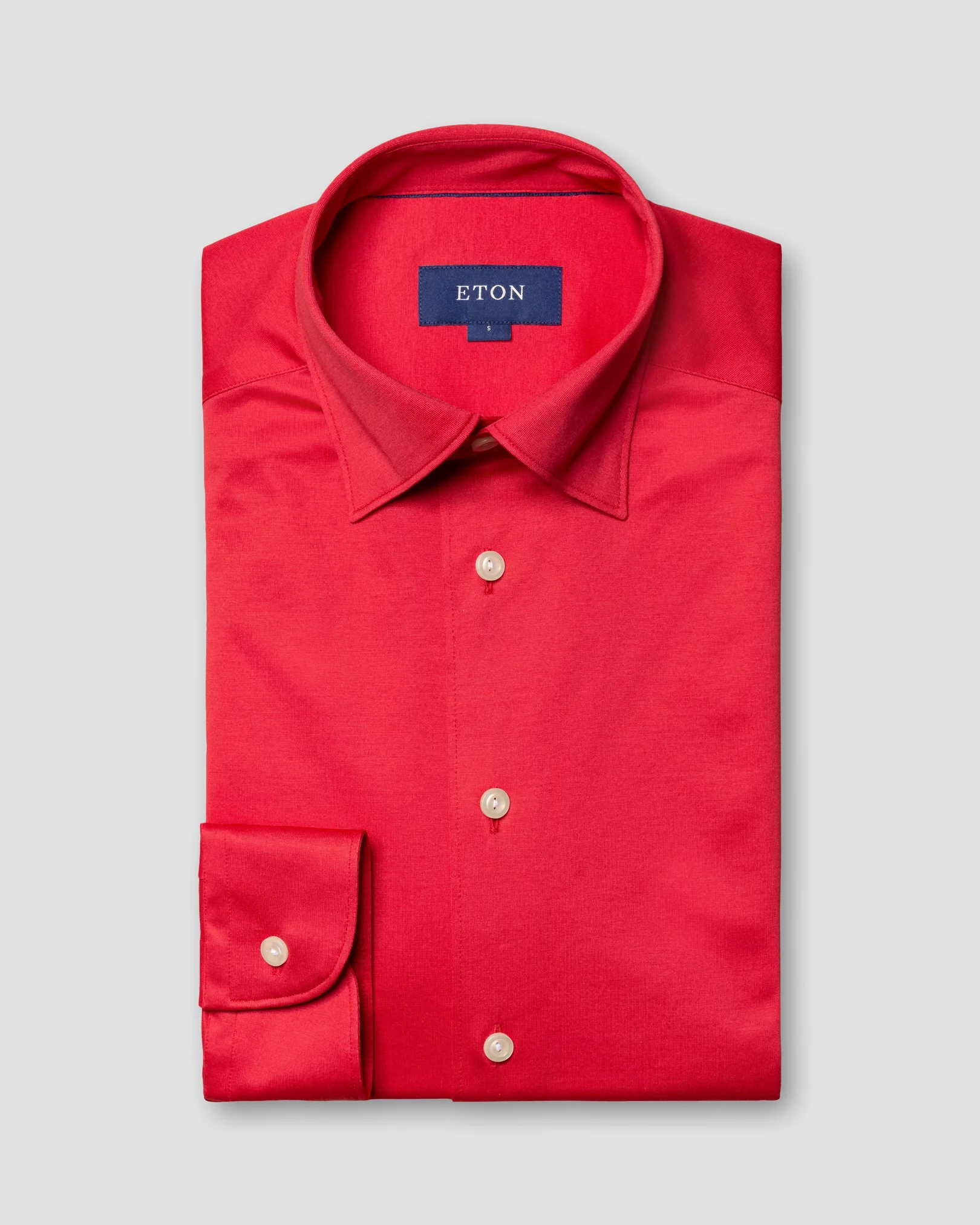 Eton - red jersey shirt
