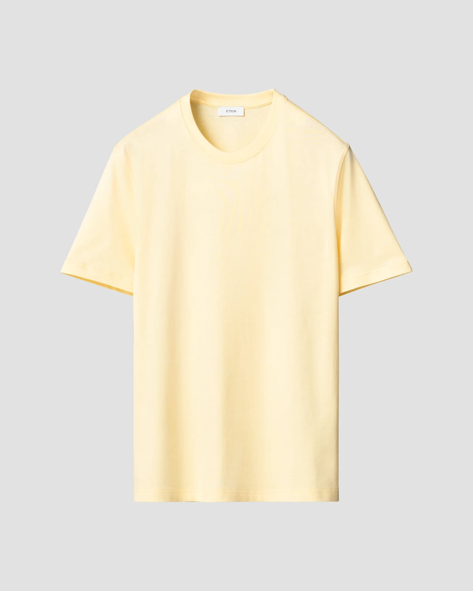 Eton - yellow single jersey supima t shirt
