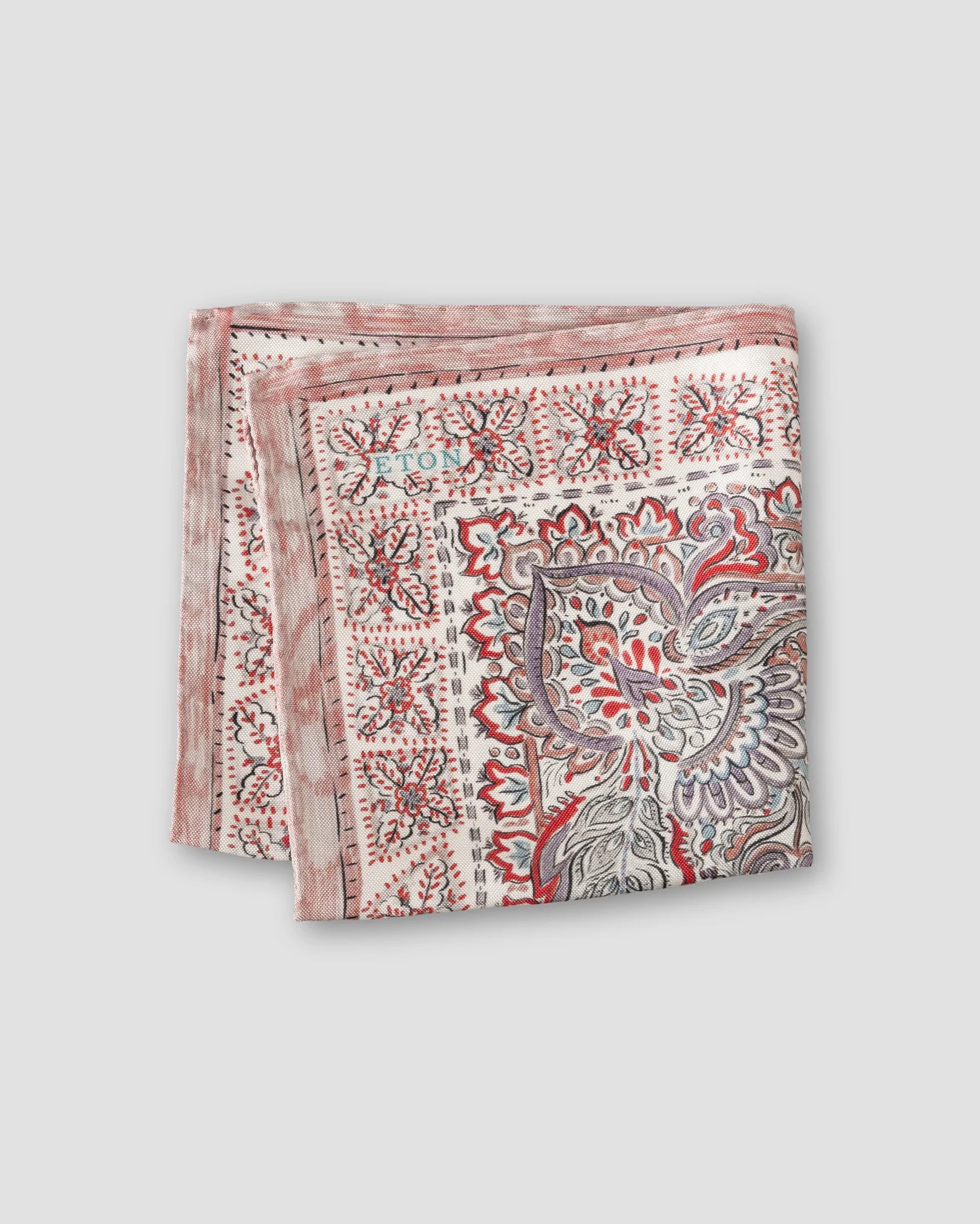 Eton - red accessories pocket squares