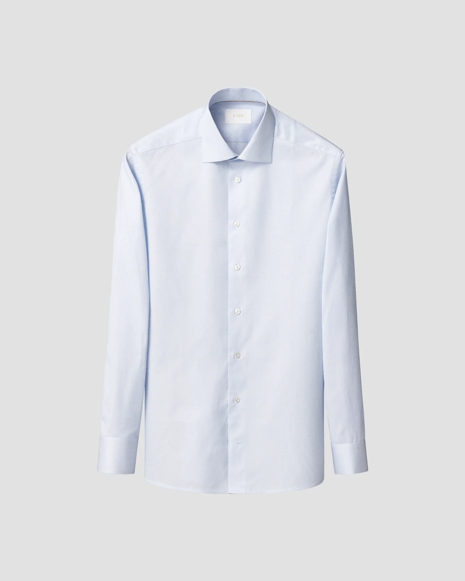 Eton - semi solid supima 120 shirt cut away