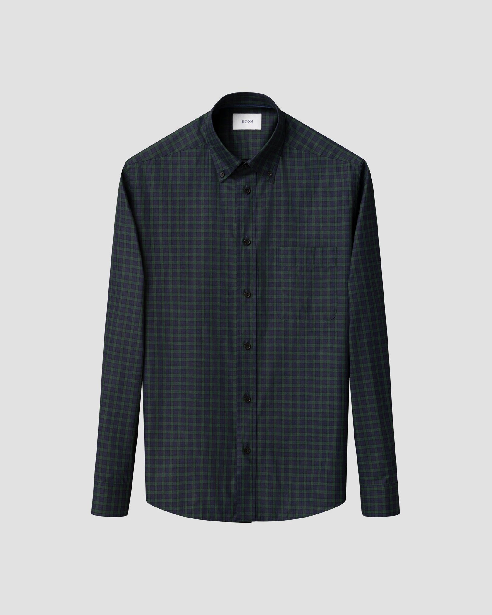 Eton - Tartan Plaid Shirt