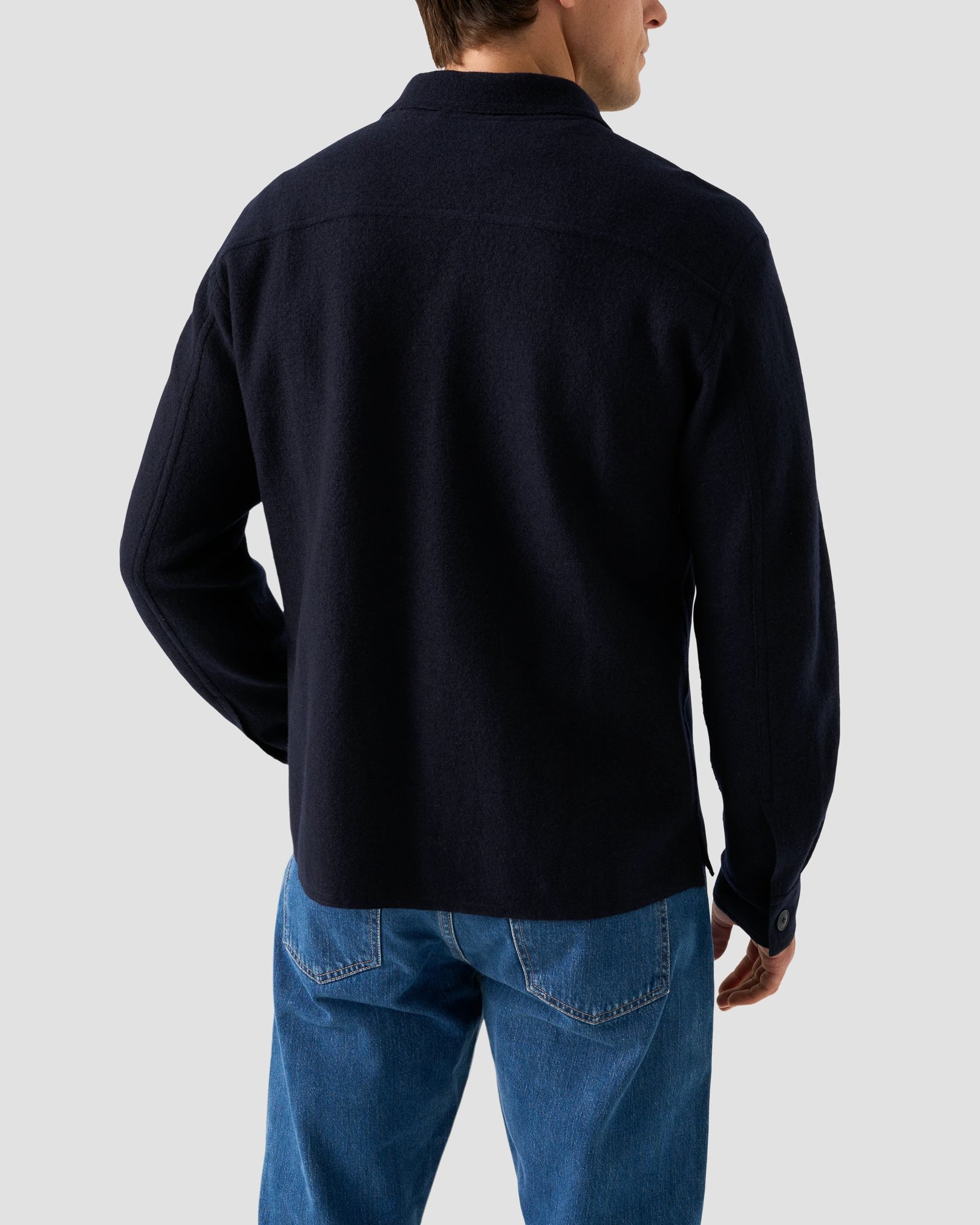Eton - Boiled Wool Overshirt​