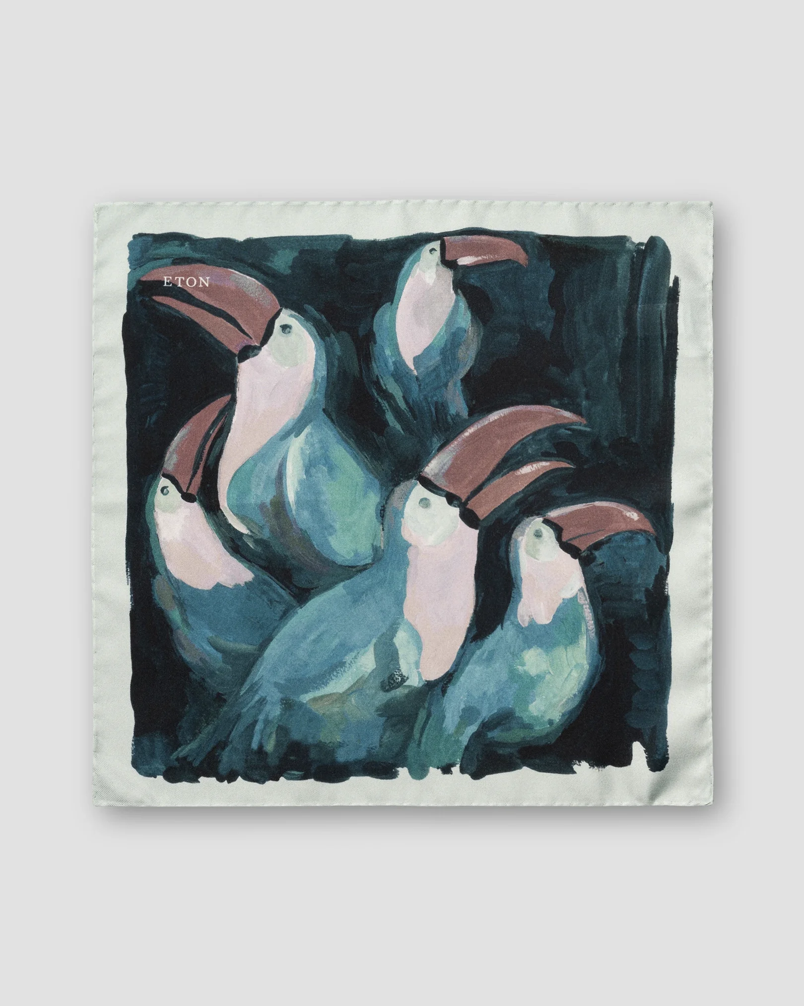 Eton - Pochette en sergé de soie Tucano