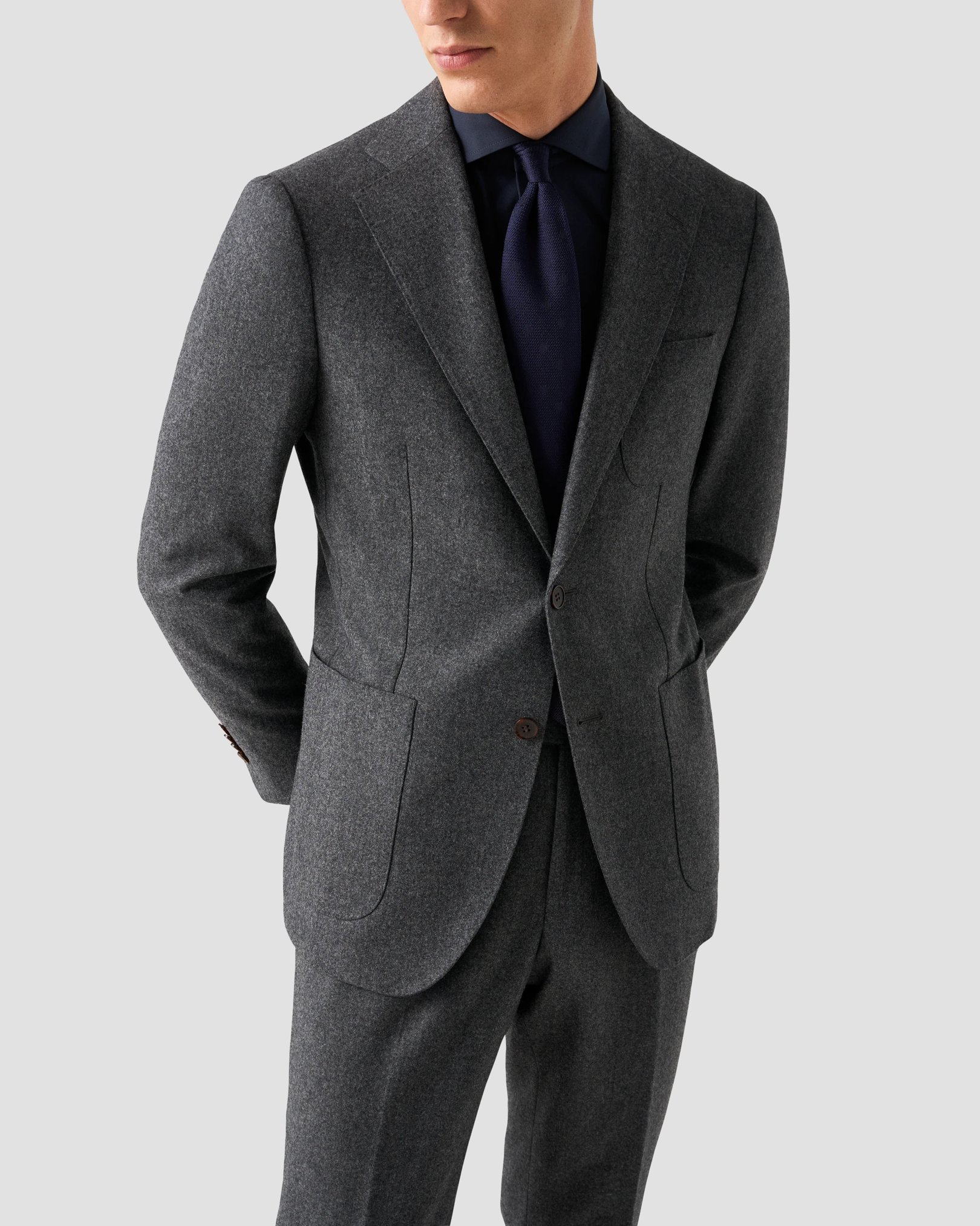 Eton - Solid Four-Way Stretch Shirt