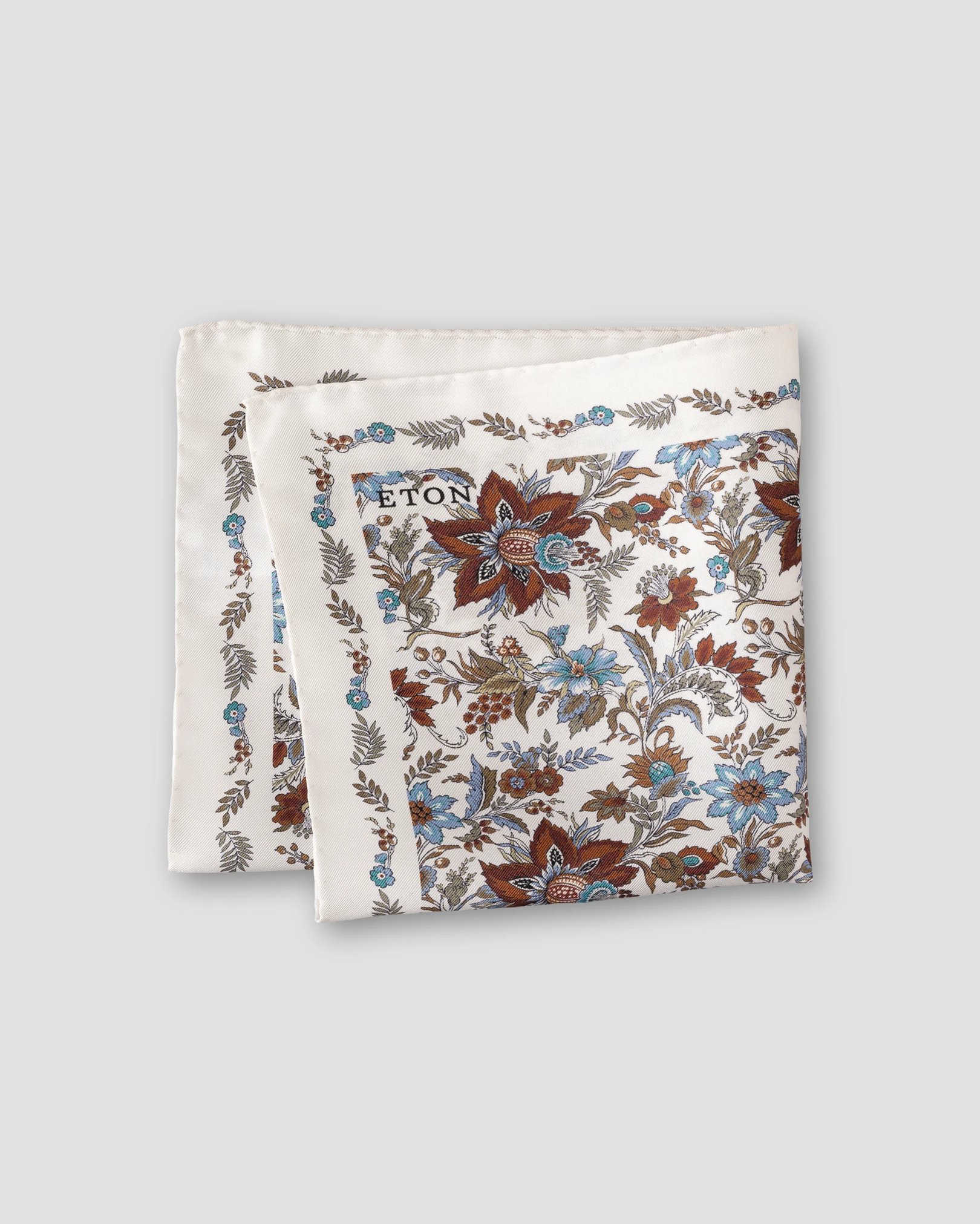 Eton - Floral Print Pocket Square