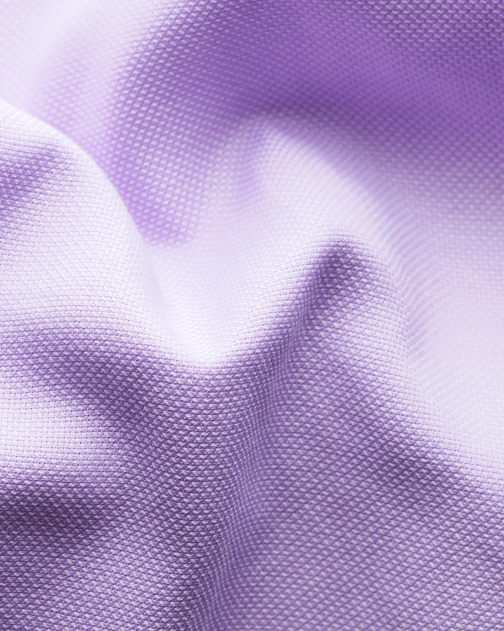 Purple Royal Oxford Shirt In Cotton Lyocell Eton Purple royal oxford shirt in cotton lyocell eton