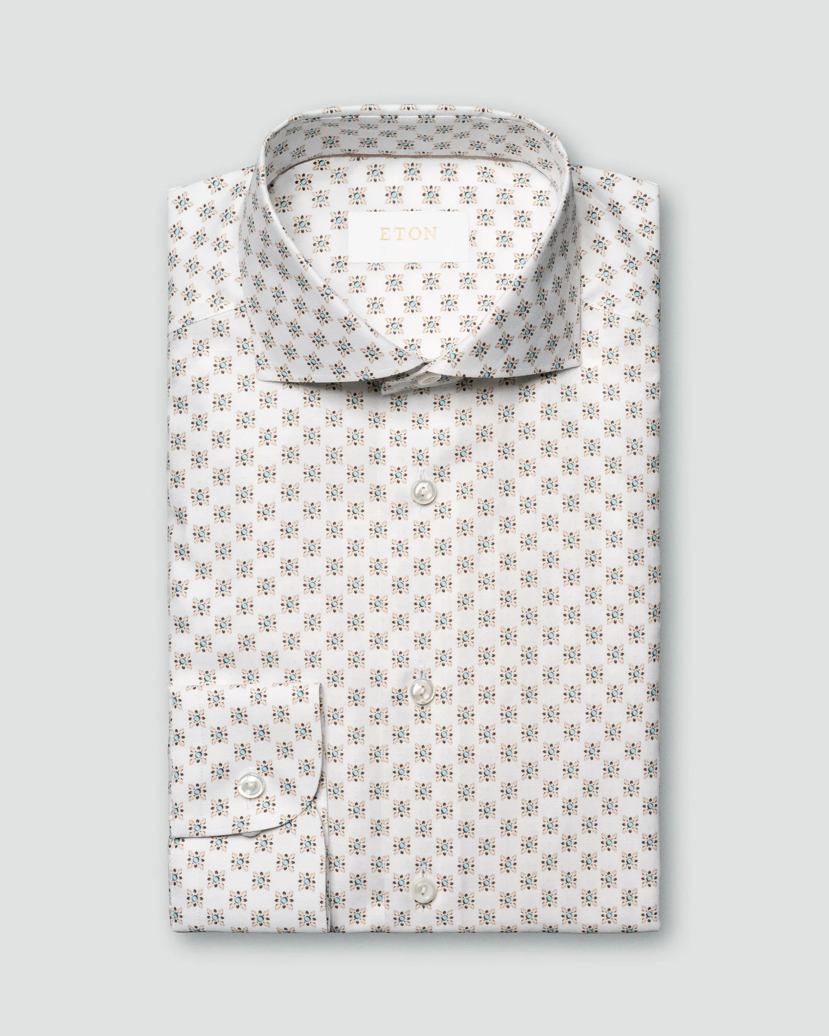 Eton - Light blue Cotton/Linen