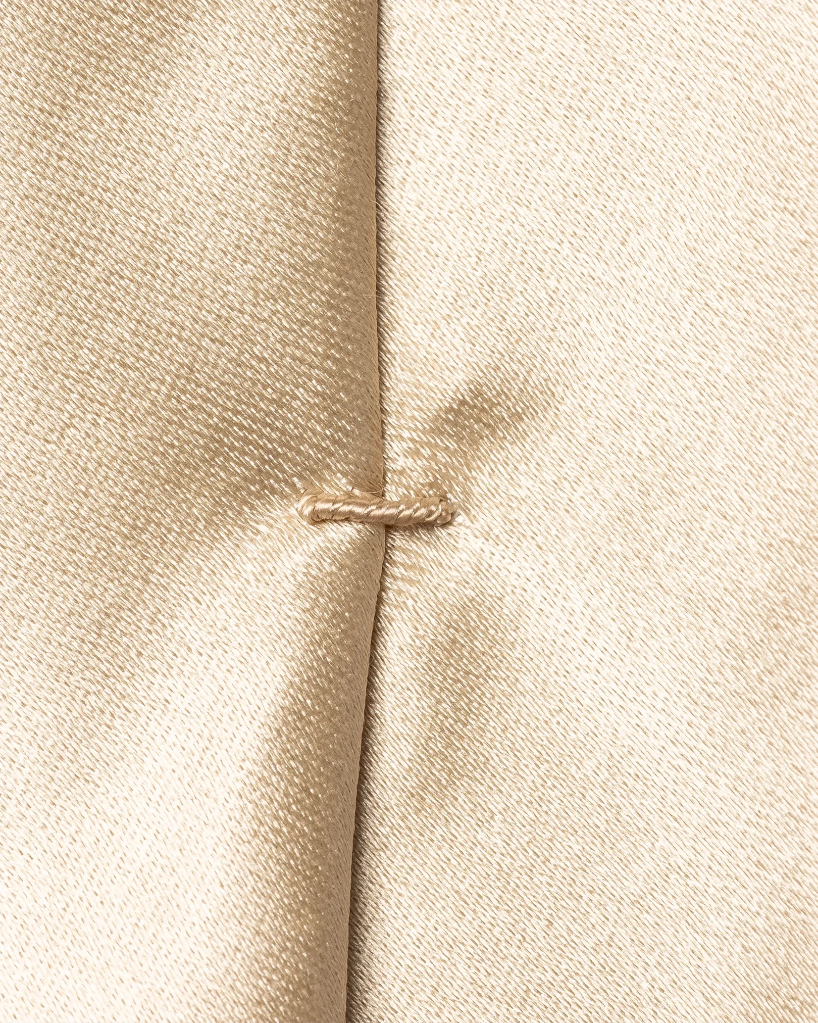 Eton - beige solid silk tie