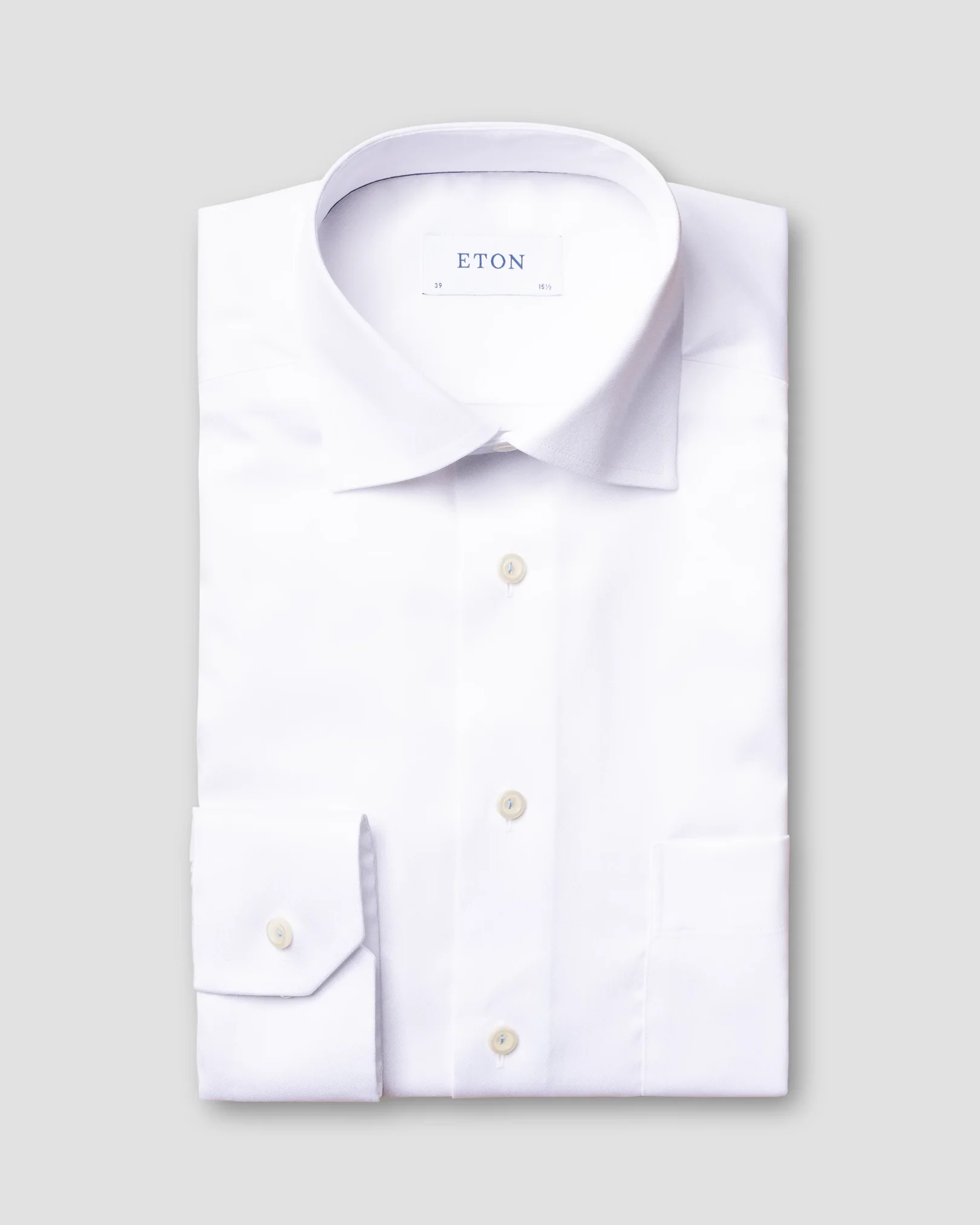 Eton - white royal twill shirt