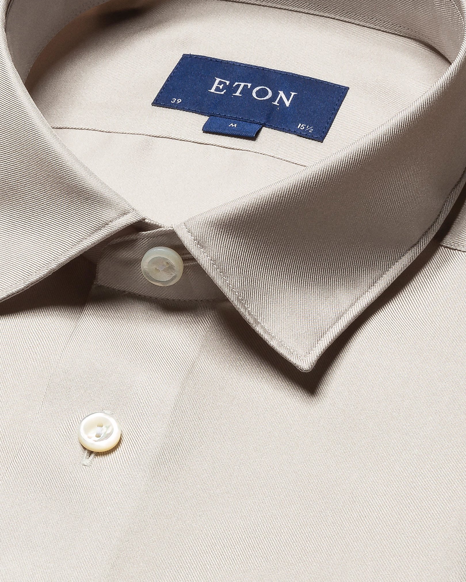 Eton - light grey silk