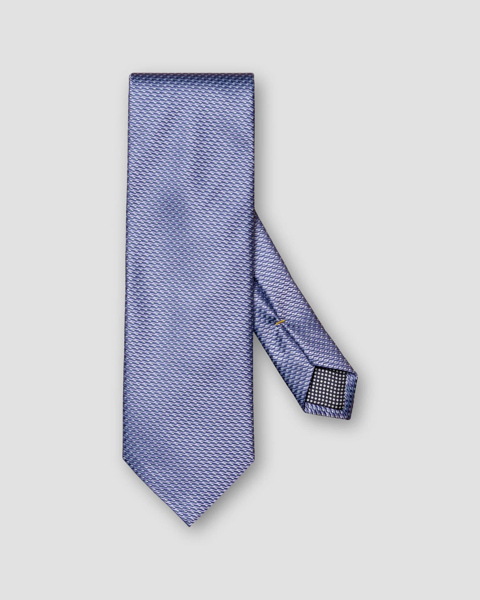 Eton - geometric dark purple tie