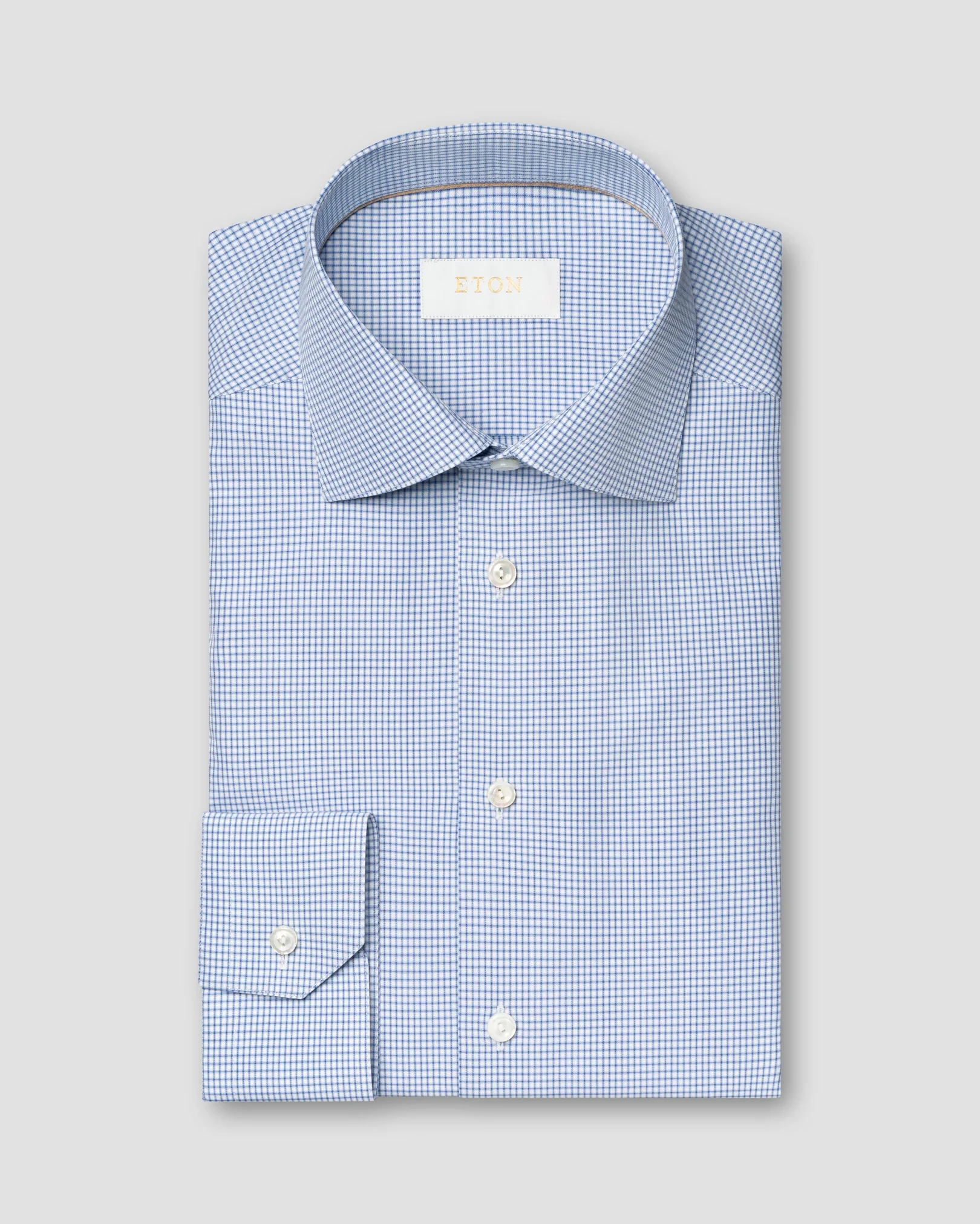 Eton - 3D Check ElevatedTwill Shirt