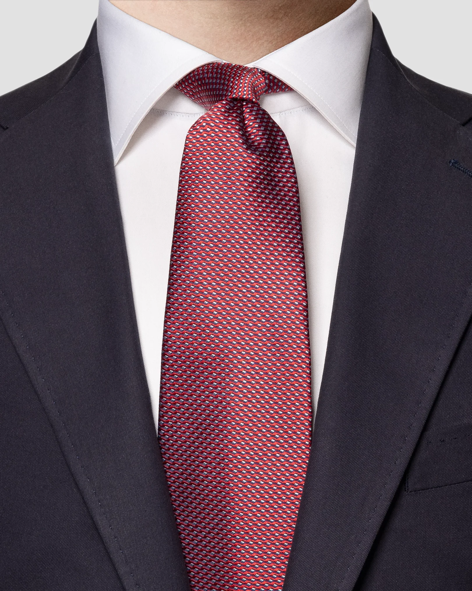 Eton - dark red tie