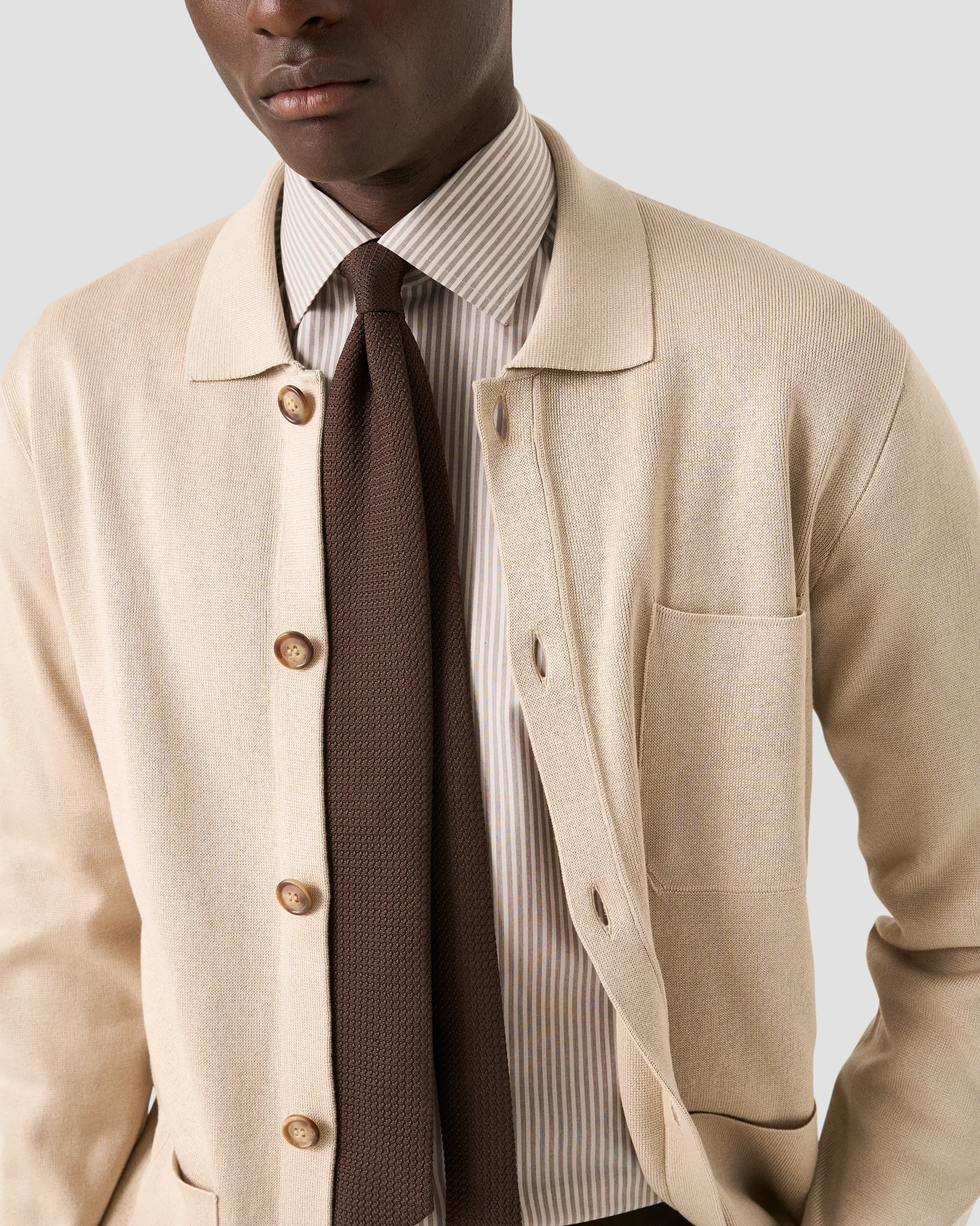 Eton - Stripe Fine Twill Shirt