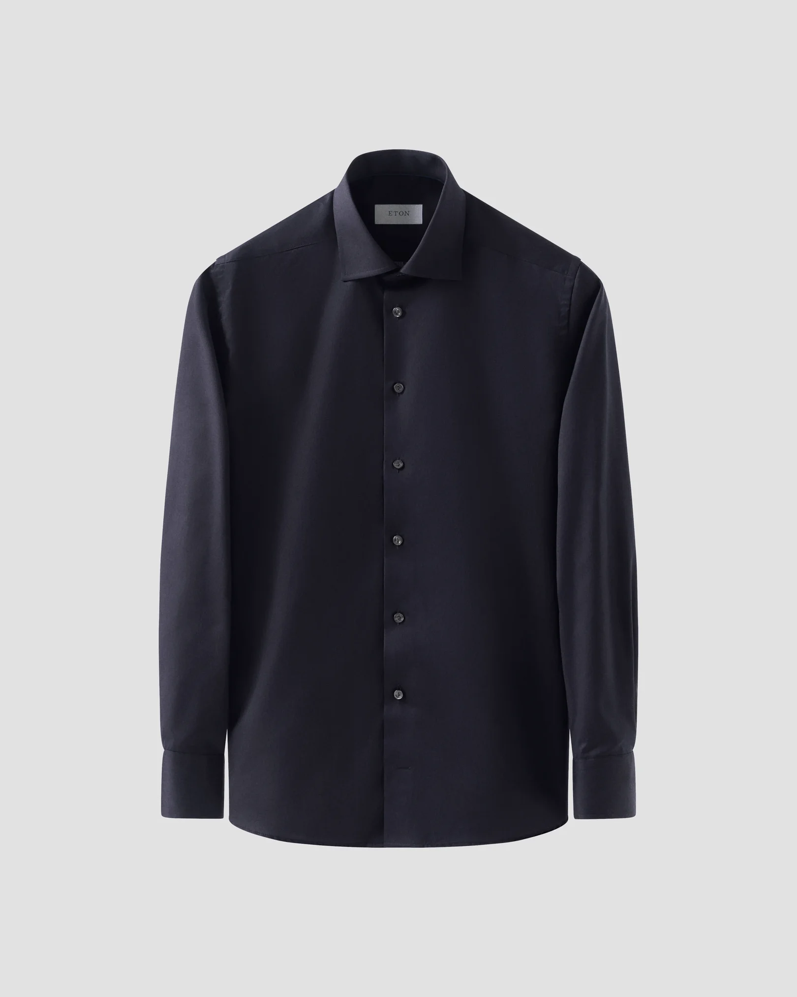 Eton - navy shirt signature twill