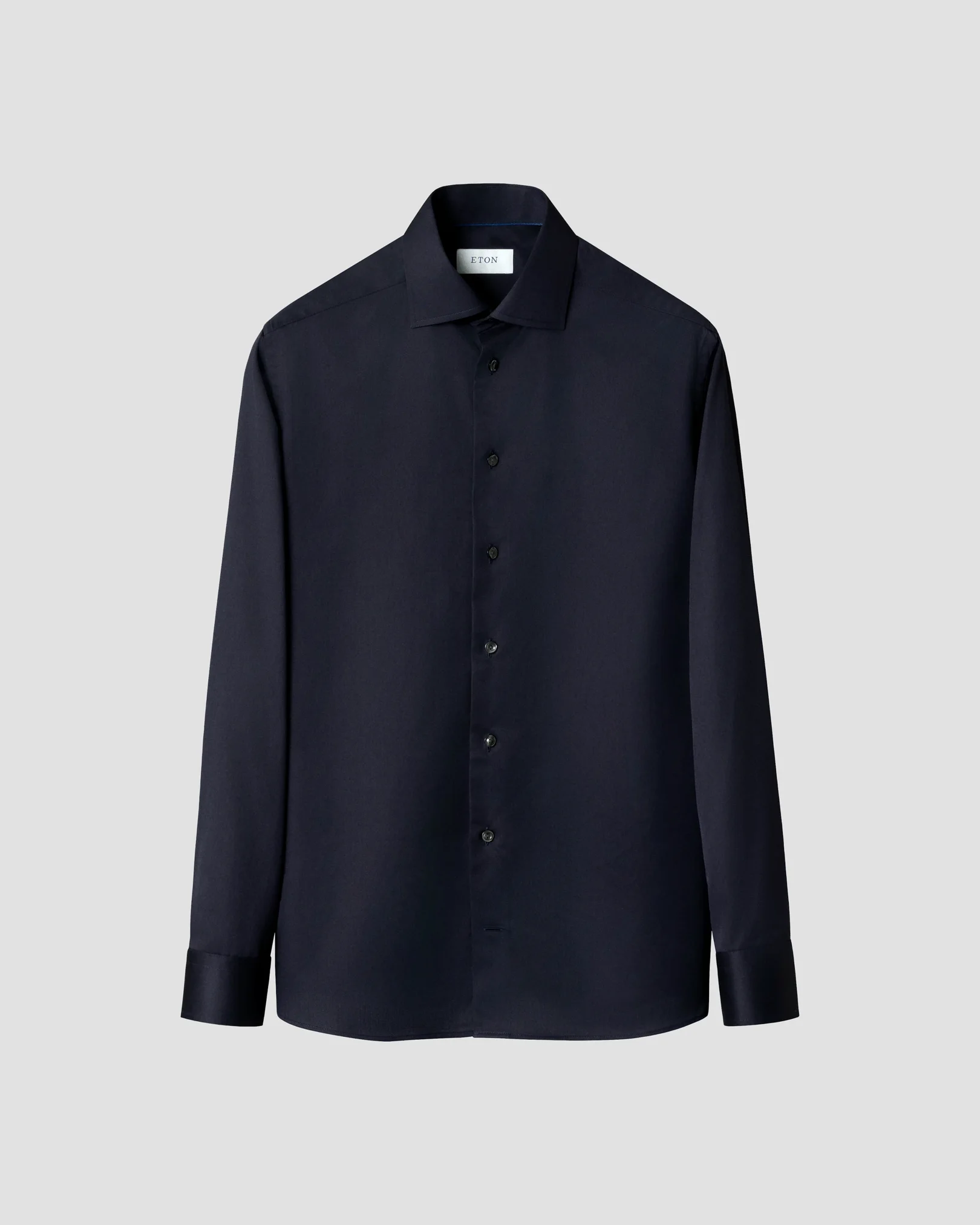 Eton Contemporary Fit Twill Shirt Colour : Navy, Size : 16 COLLAR