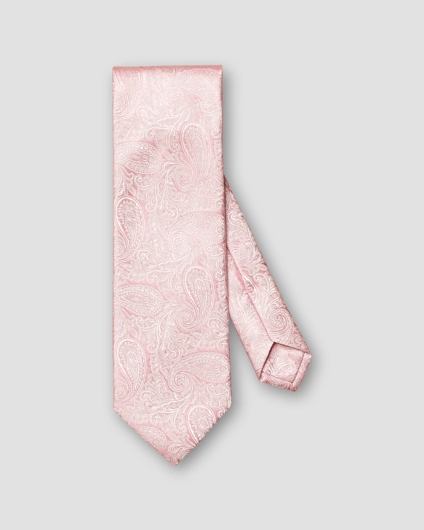 Eton - red paisley silk wedding tie
