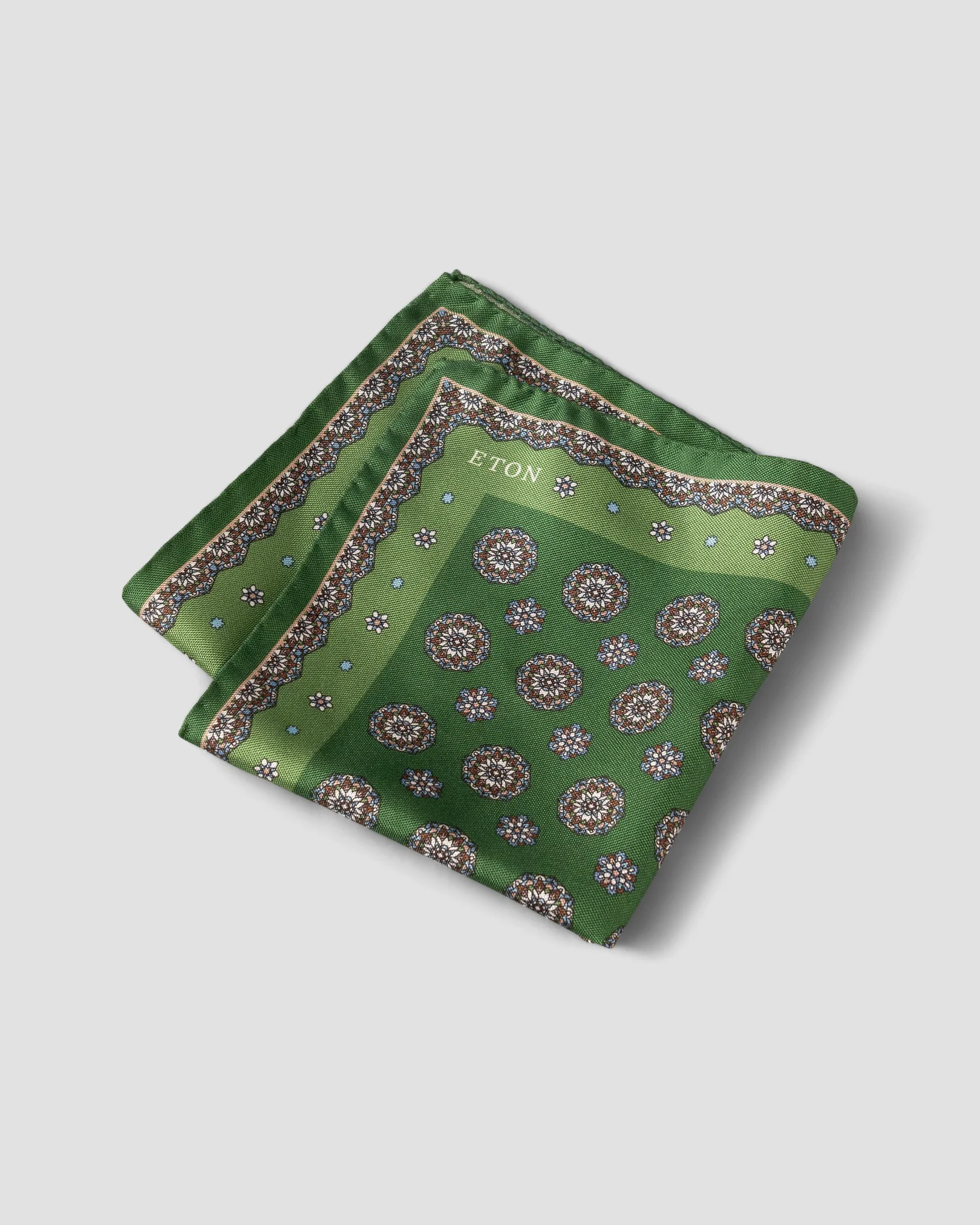 Eton - mid green accessories pocket squares