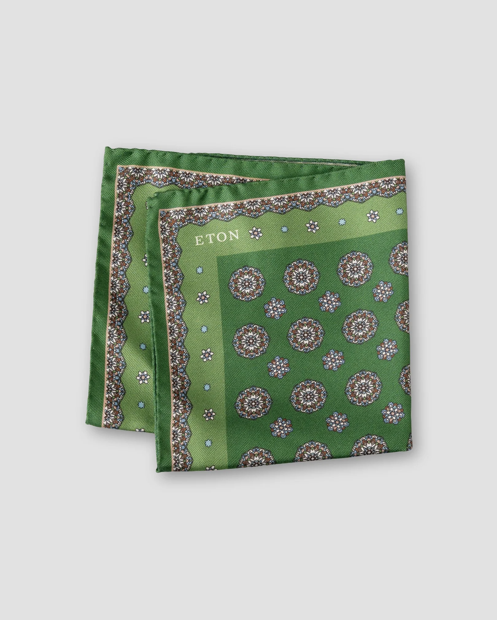 Eton - mid green accessories pocket squares
