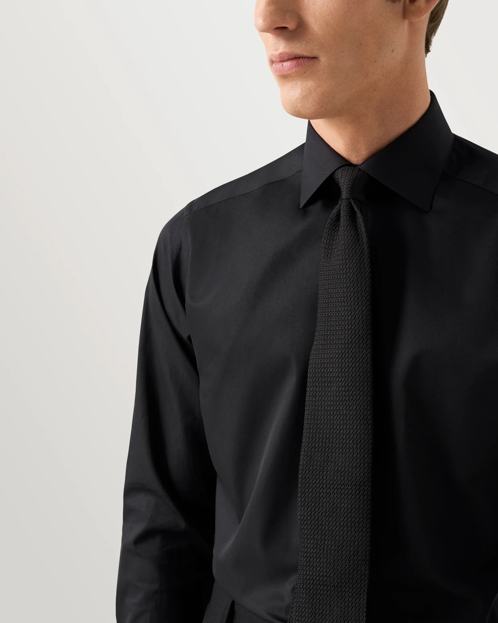 Eton - Solid Elevated Twill Shirt