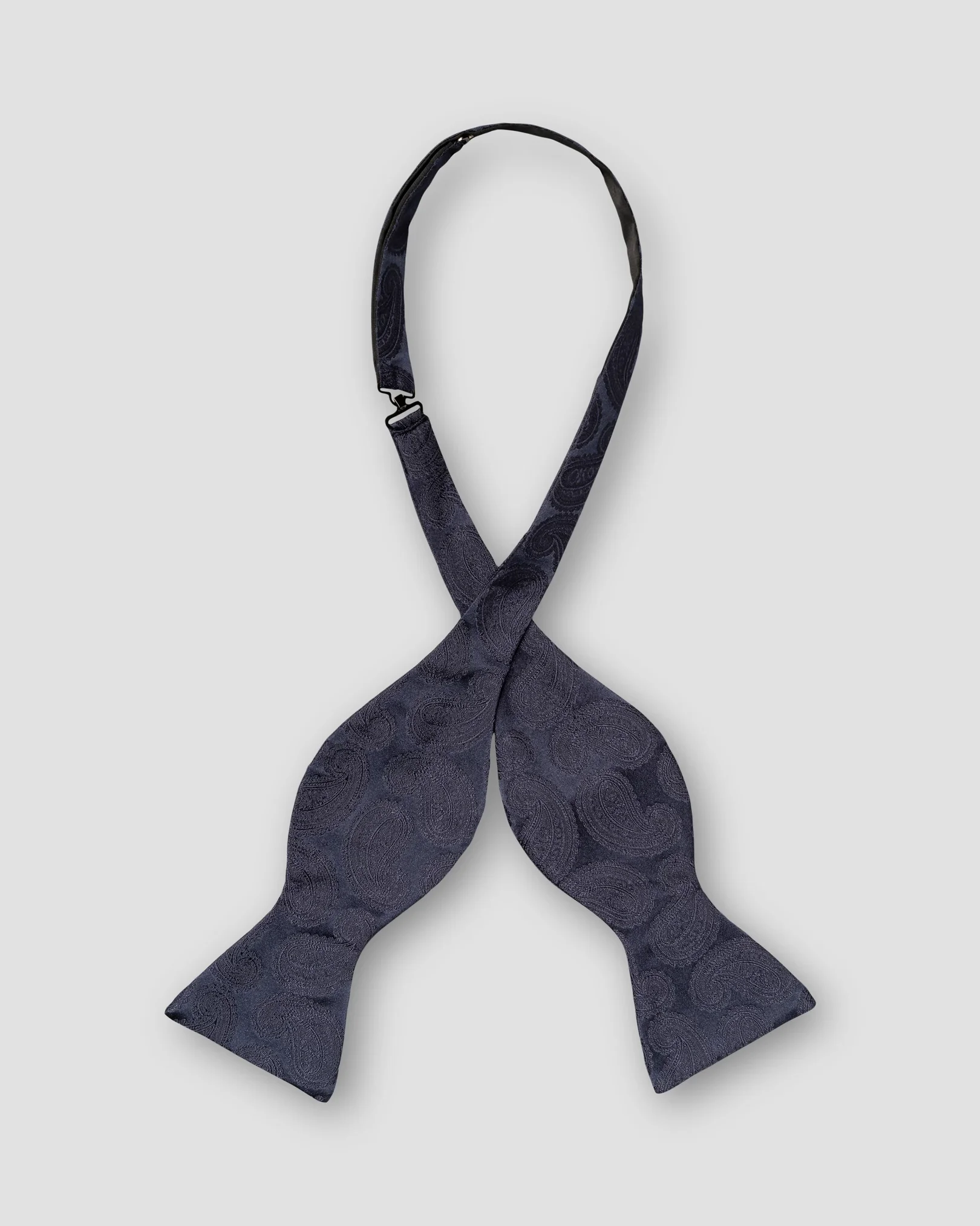 Eton - navy blue bow ties