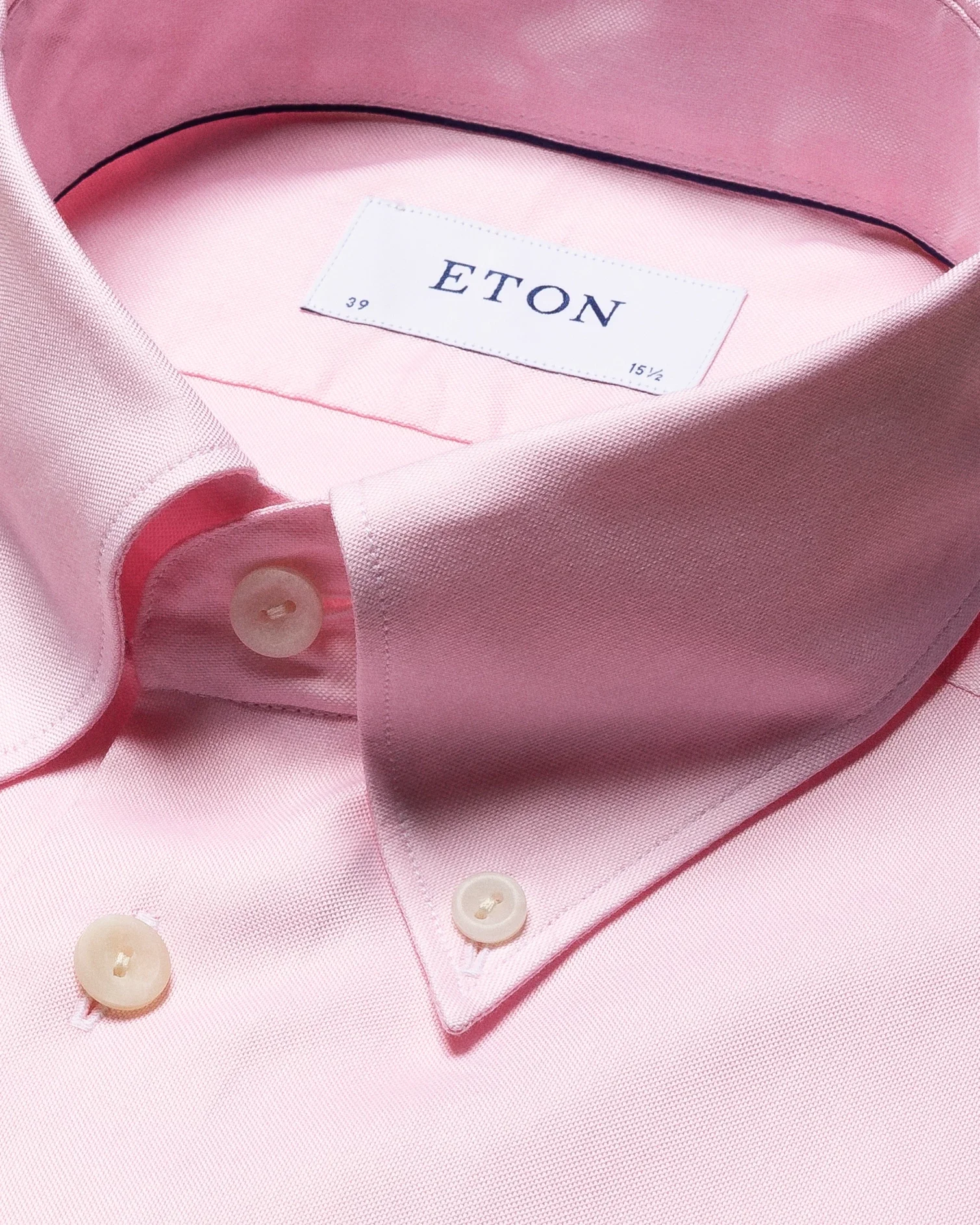 Eton - pink oxford button down