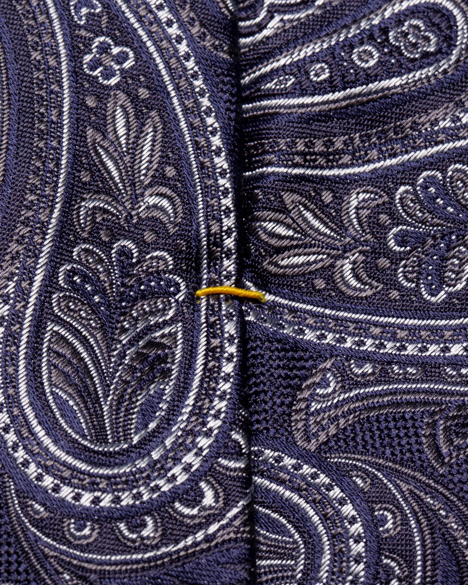 Eton - navy blue jacquard weave