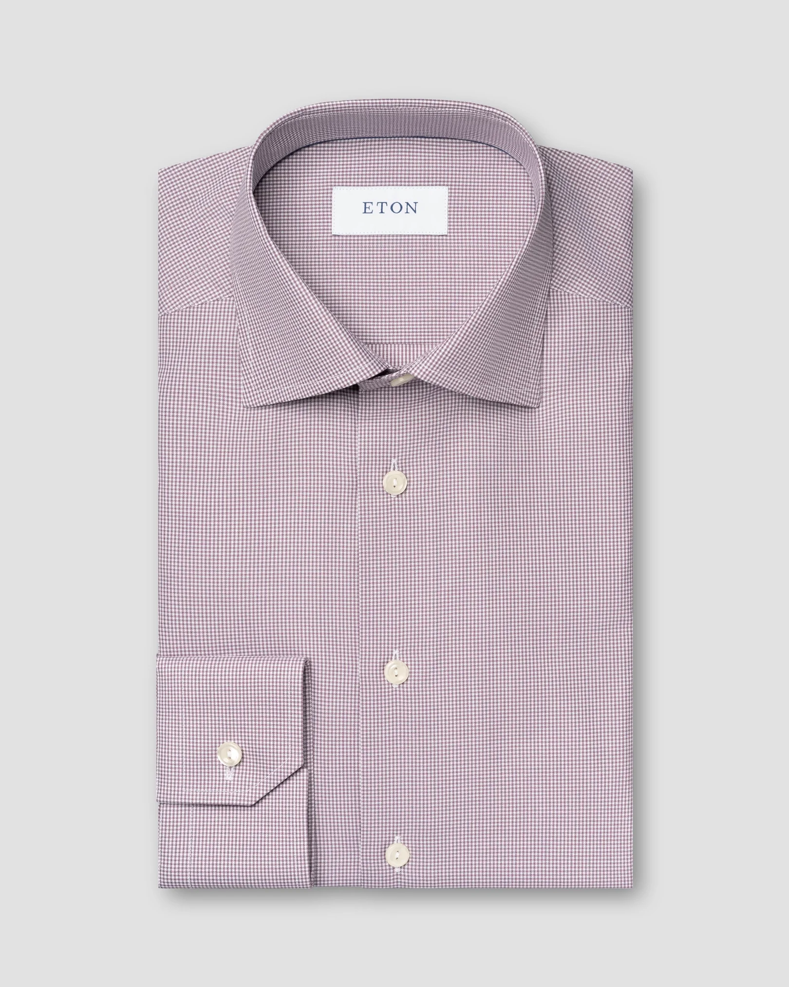 Fine Check Signature Twill Shirt