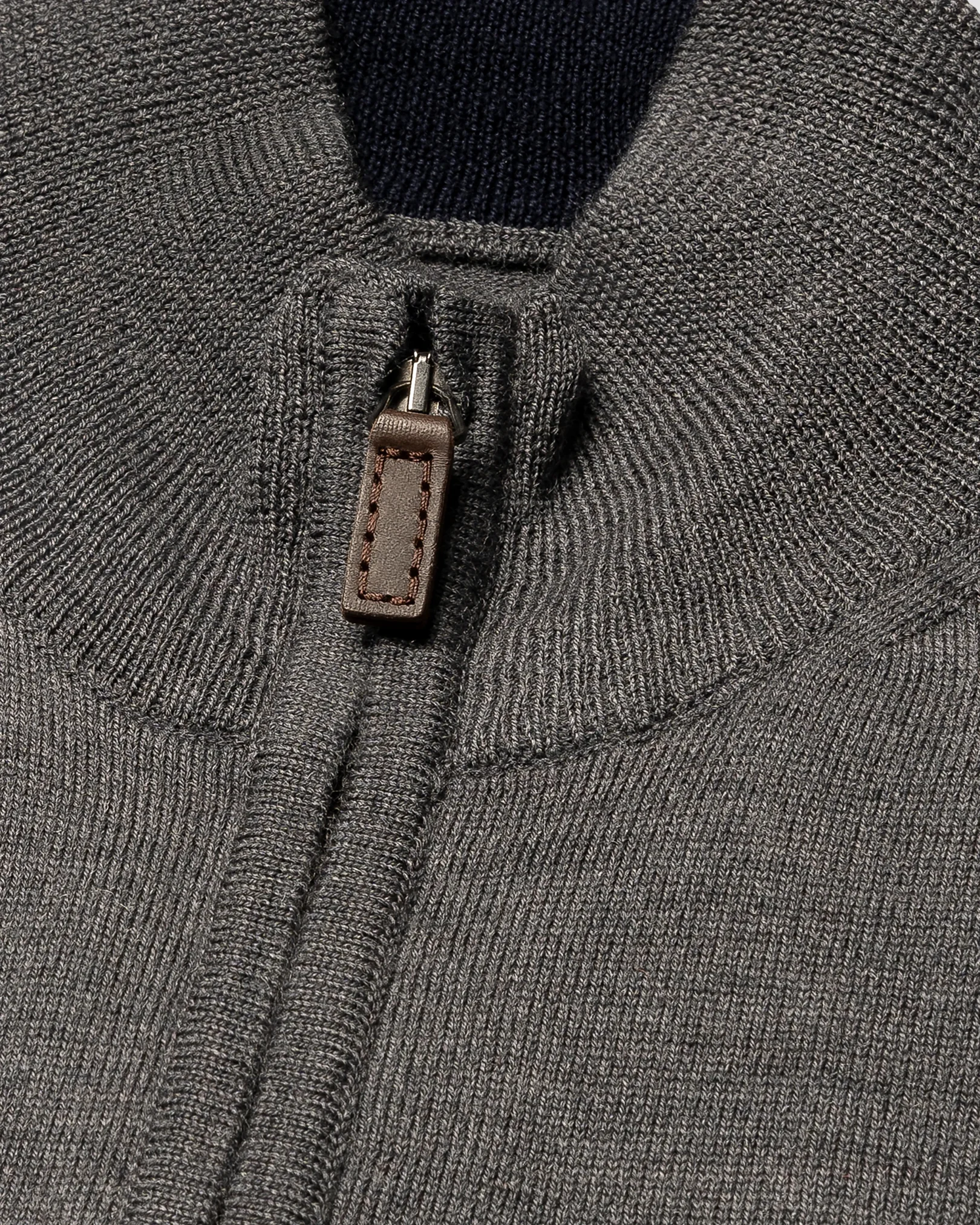 Eton - Full Zip Knit Cardigan