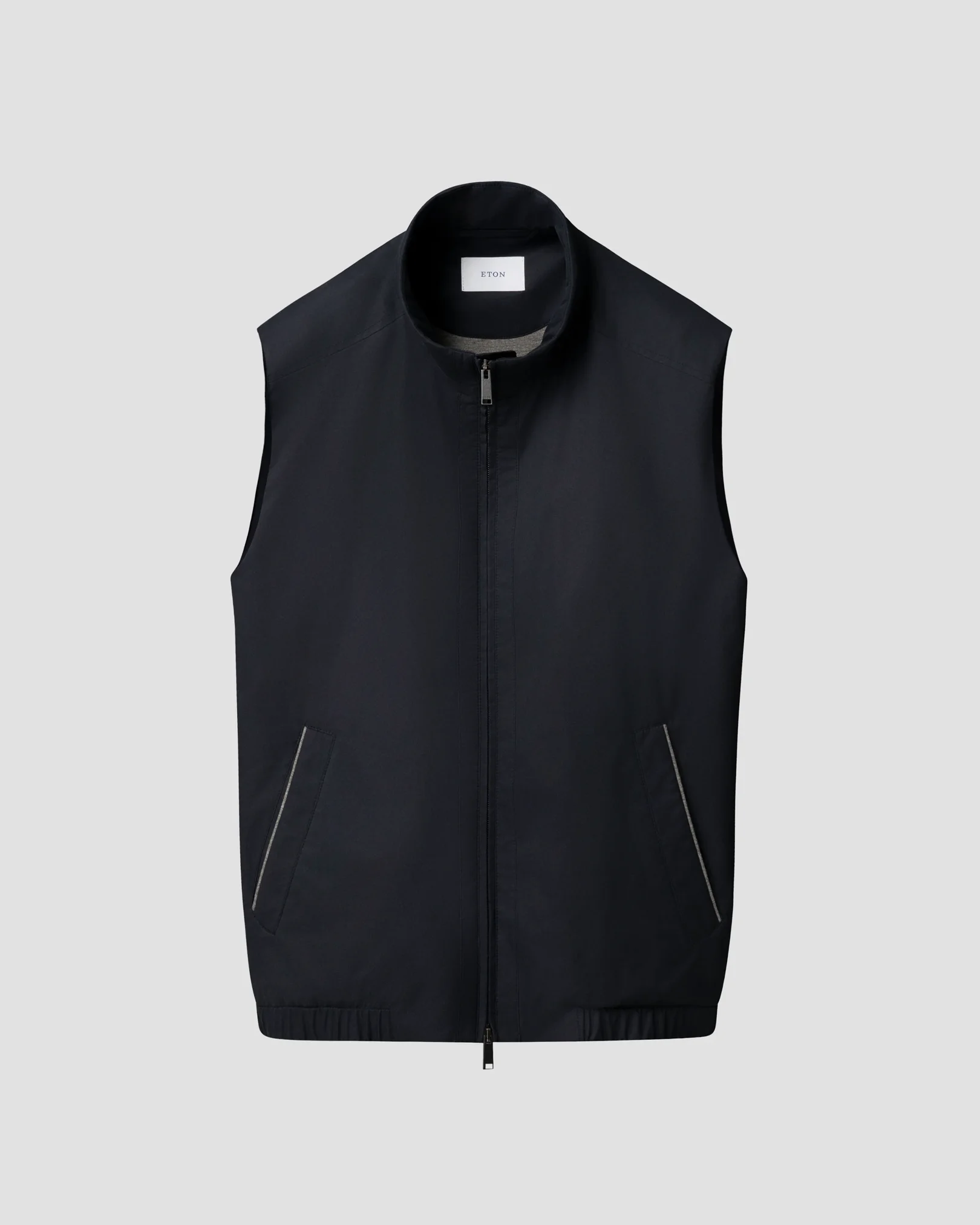Eton - lightweight wind vest navy blue