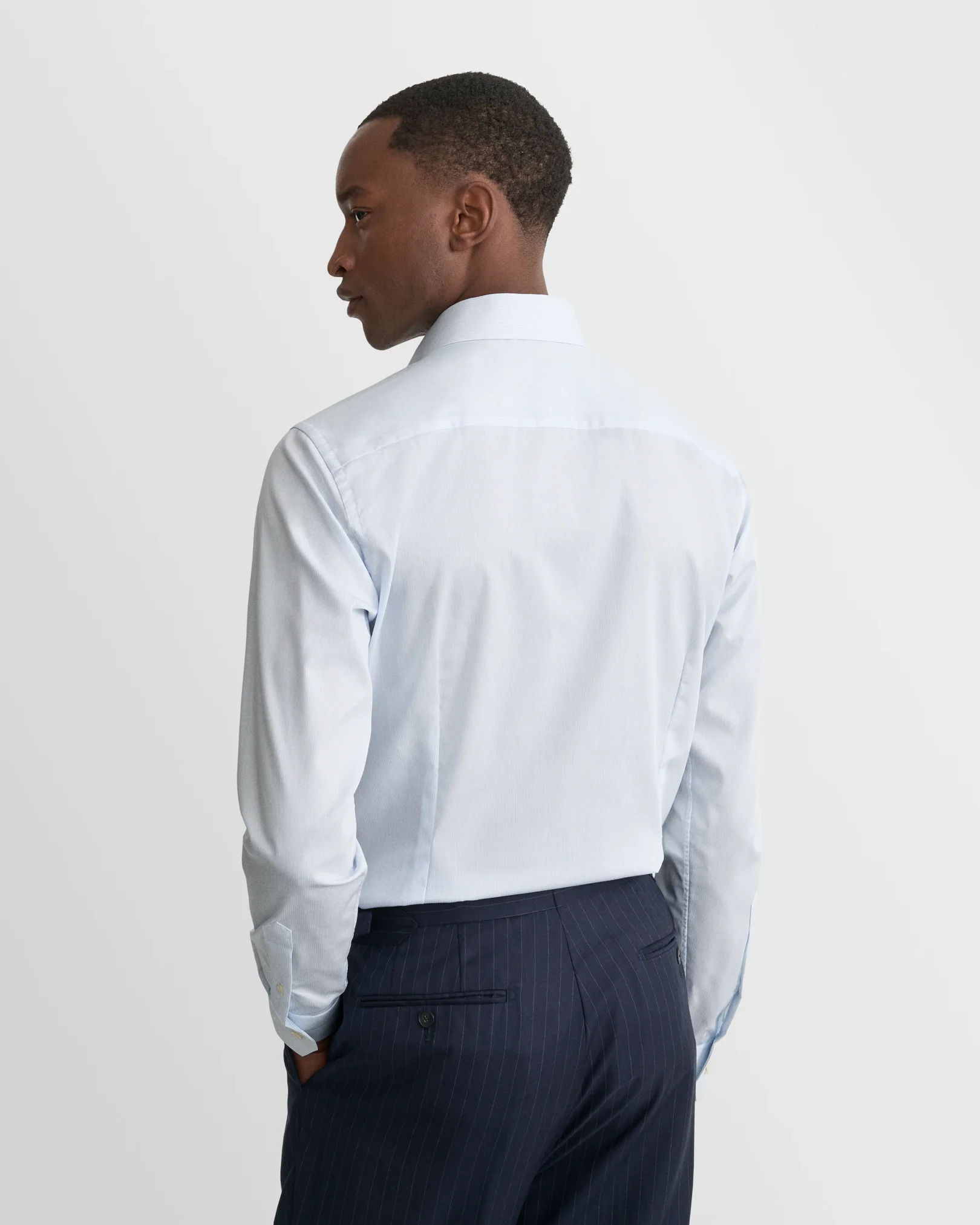 Eton - Fine Striped Twill Shirt