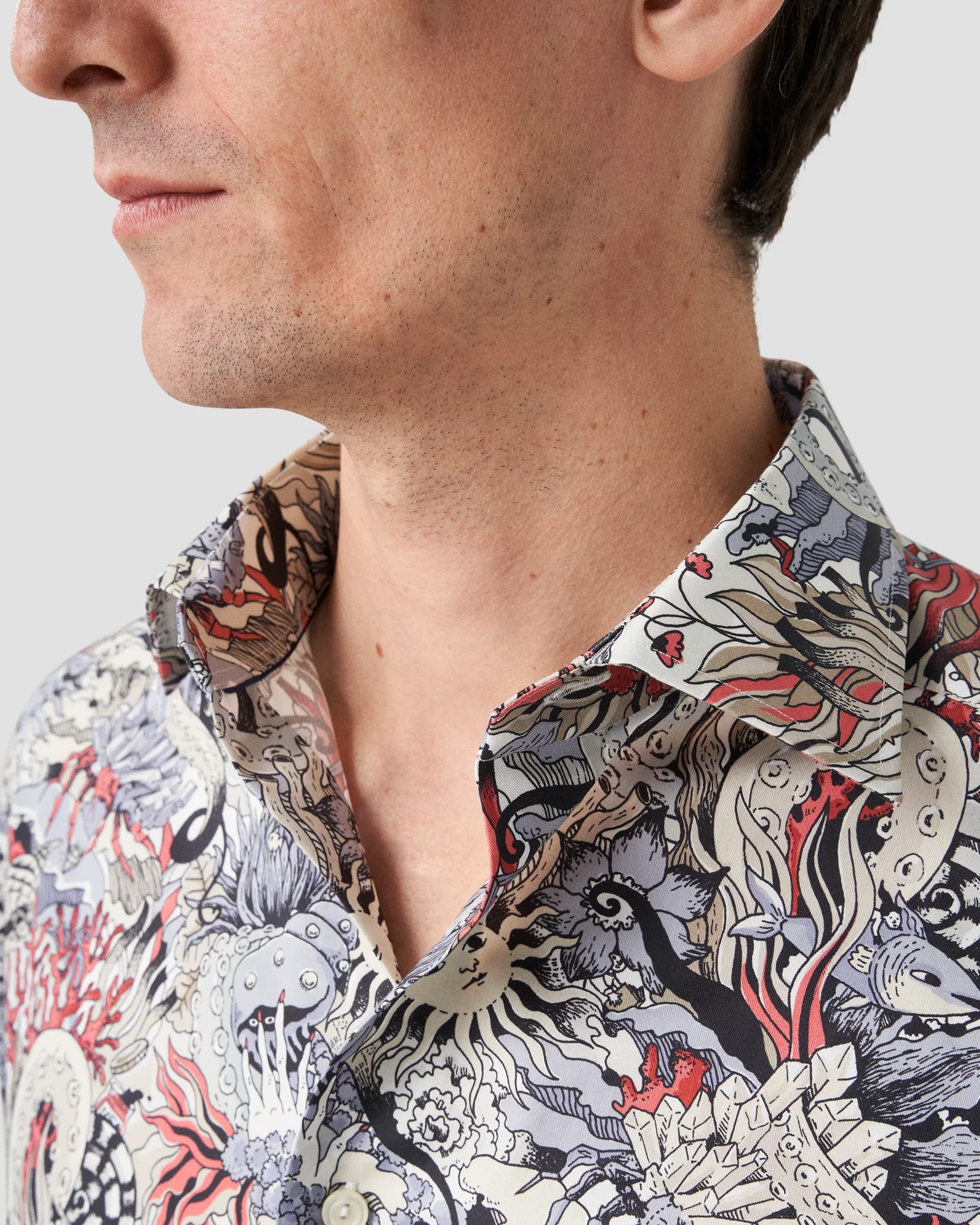 Eton - octupus garden shirt