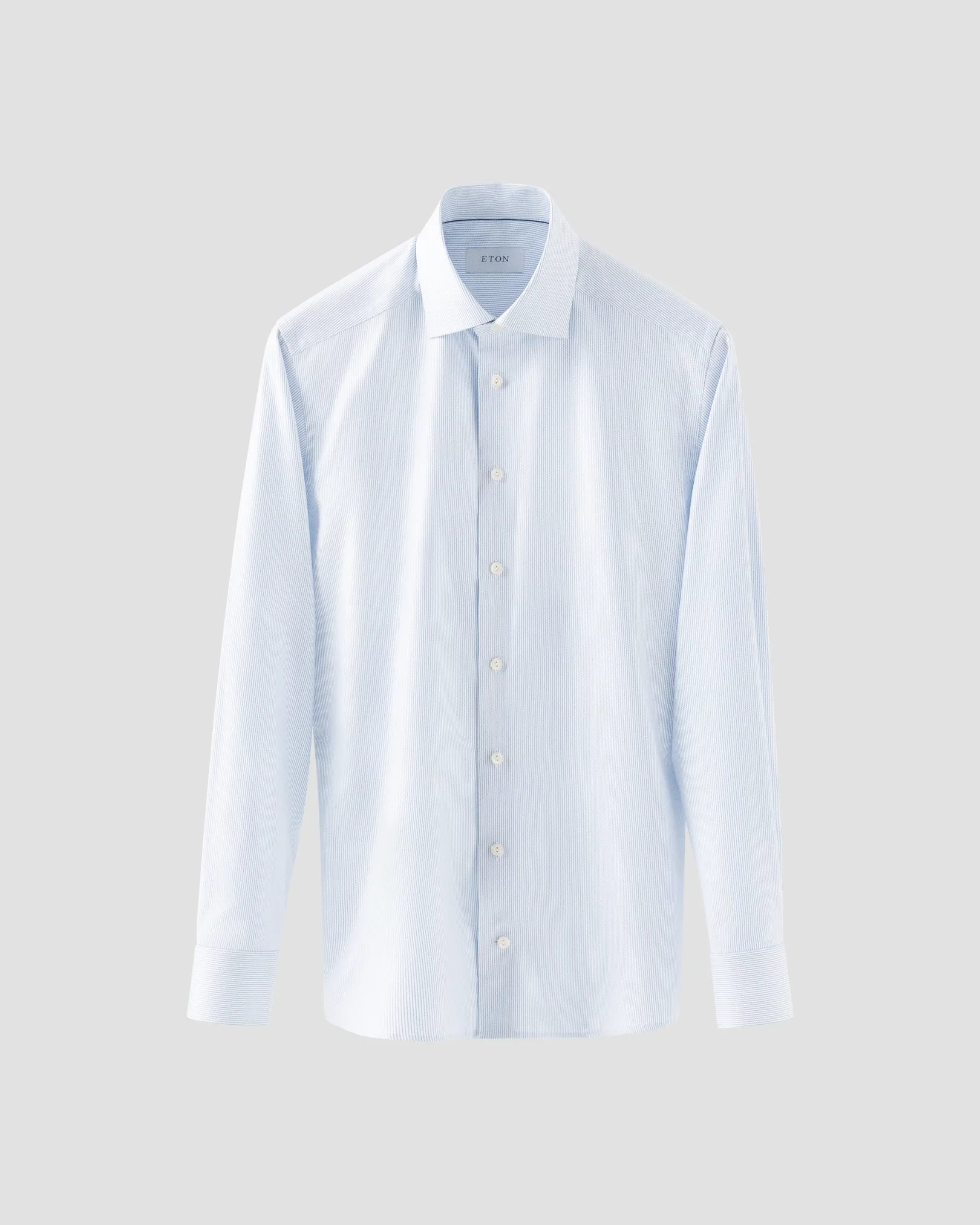 Eton - Striped Cotton Tencel™ Lyocell Shirt