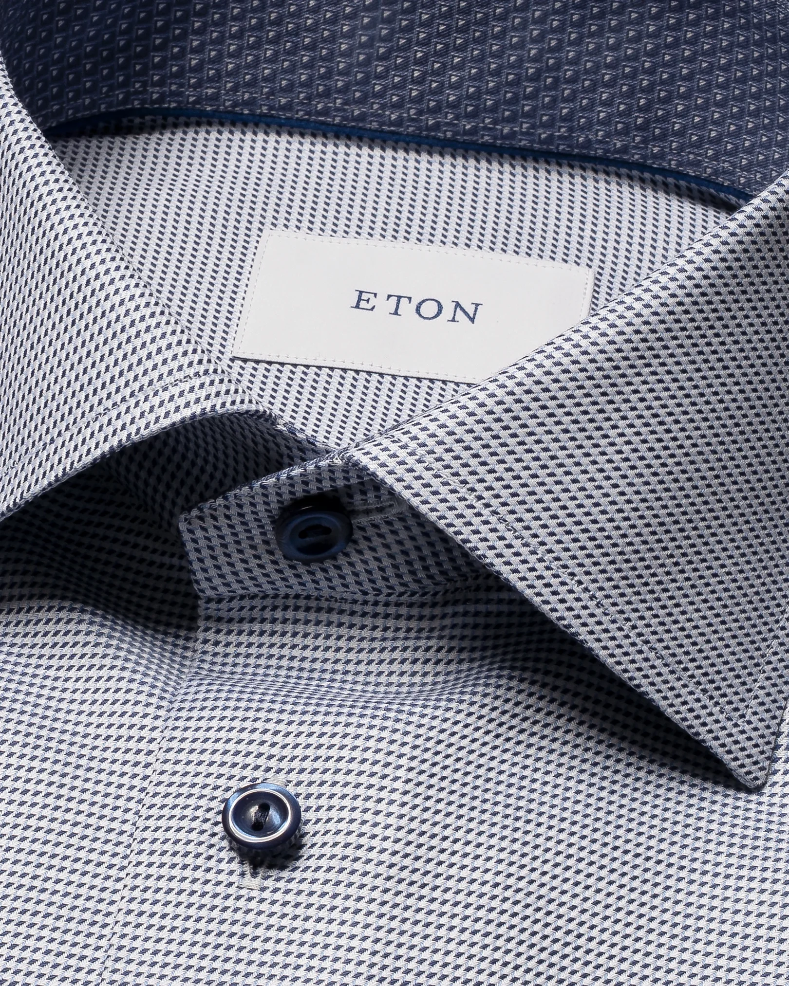 Eton - Chemise en twill unie