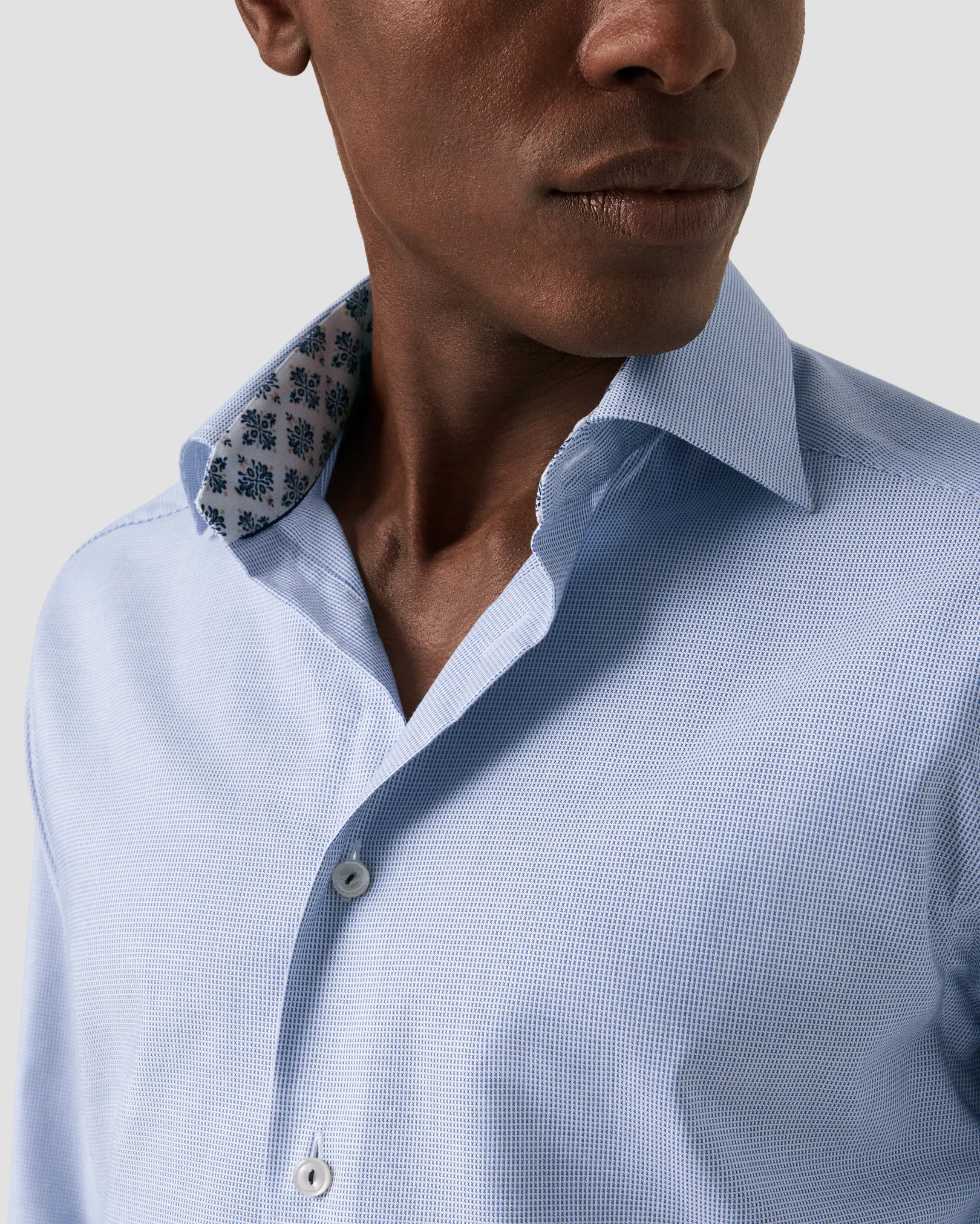 Eton - Semi Solid Cotton TENCEL™ Lyocell Shirt