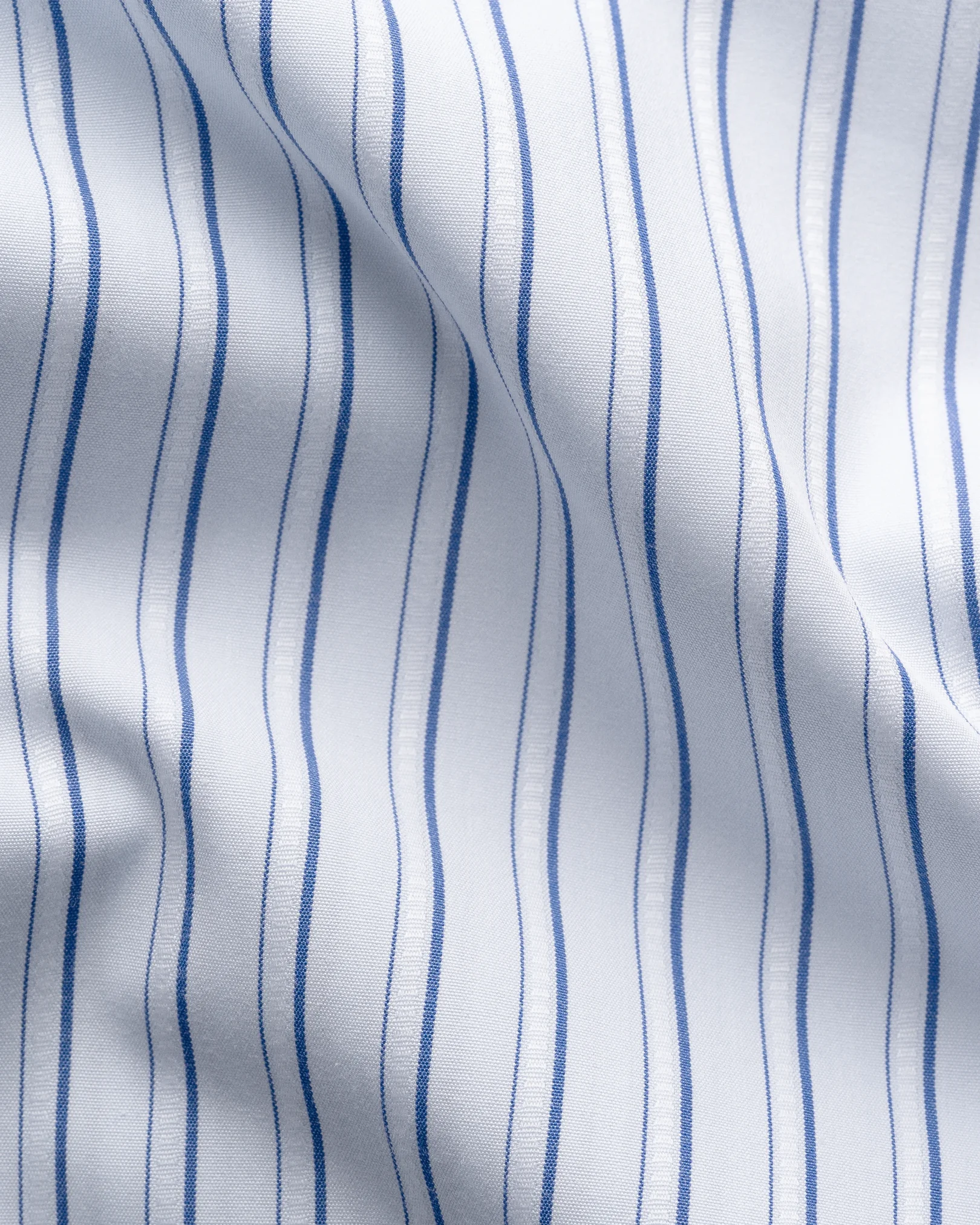 Eton - light blue striped supima 266