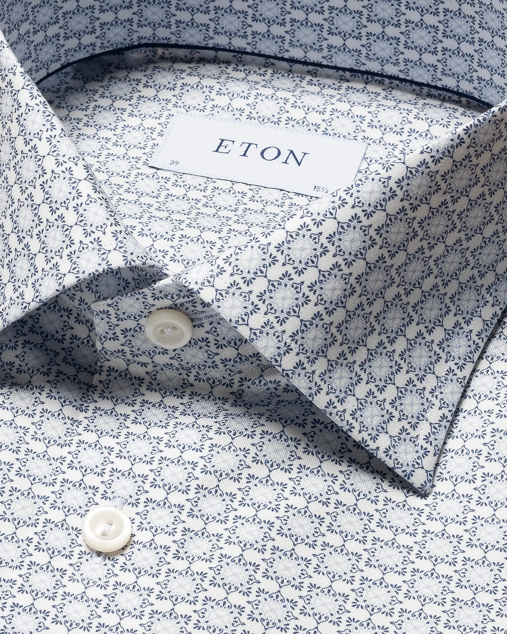 Eton - mid size geometric shirt