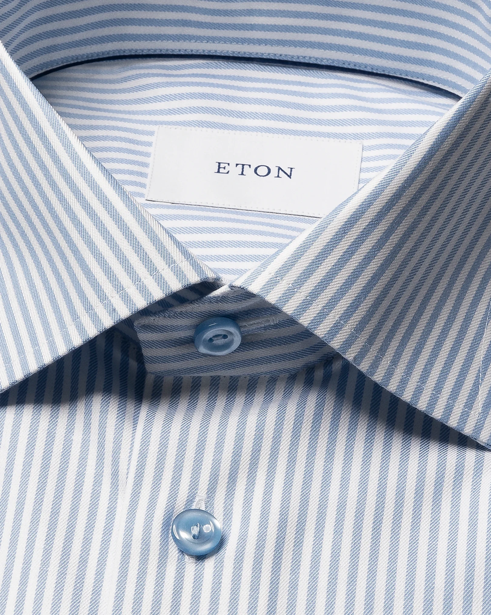 Eton - Striped Cotton TENCEL™ Lyocell Shirt