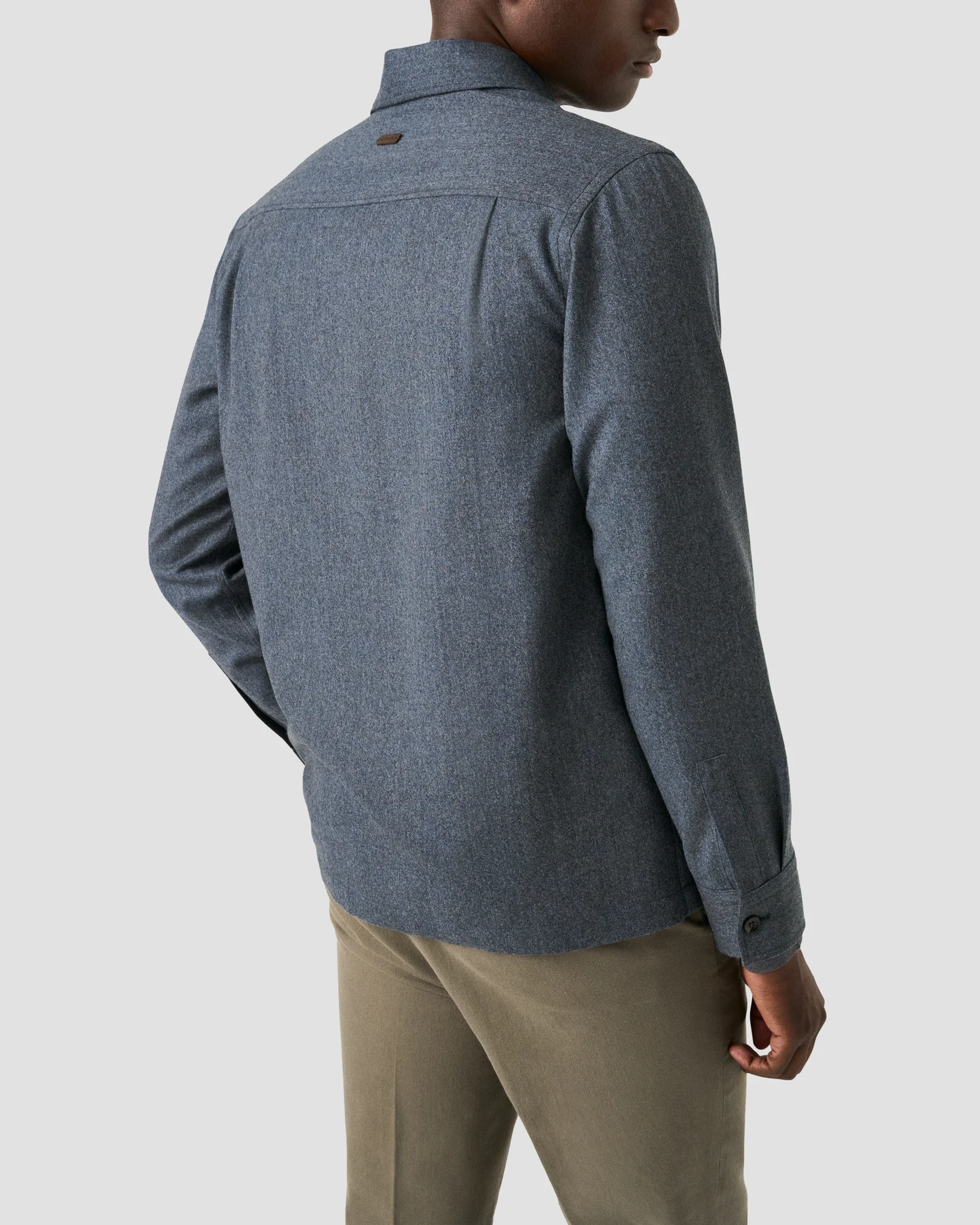 Eton - active wool four pocket overshirt